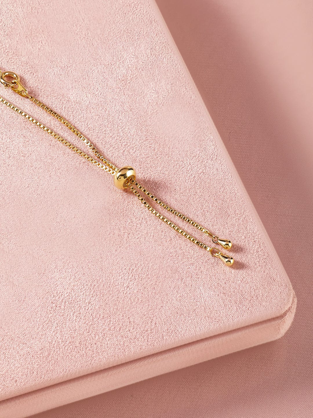 Elegant American Diamond Zirconia Studded Pendant Necklace