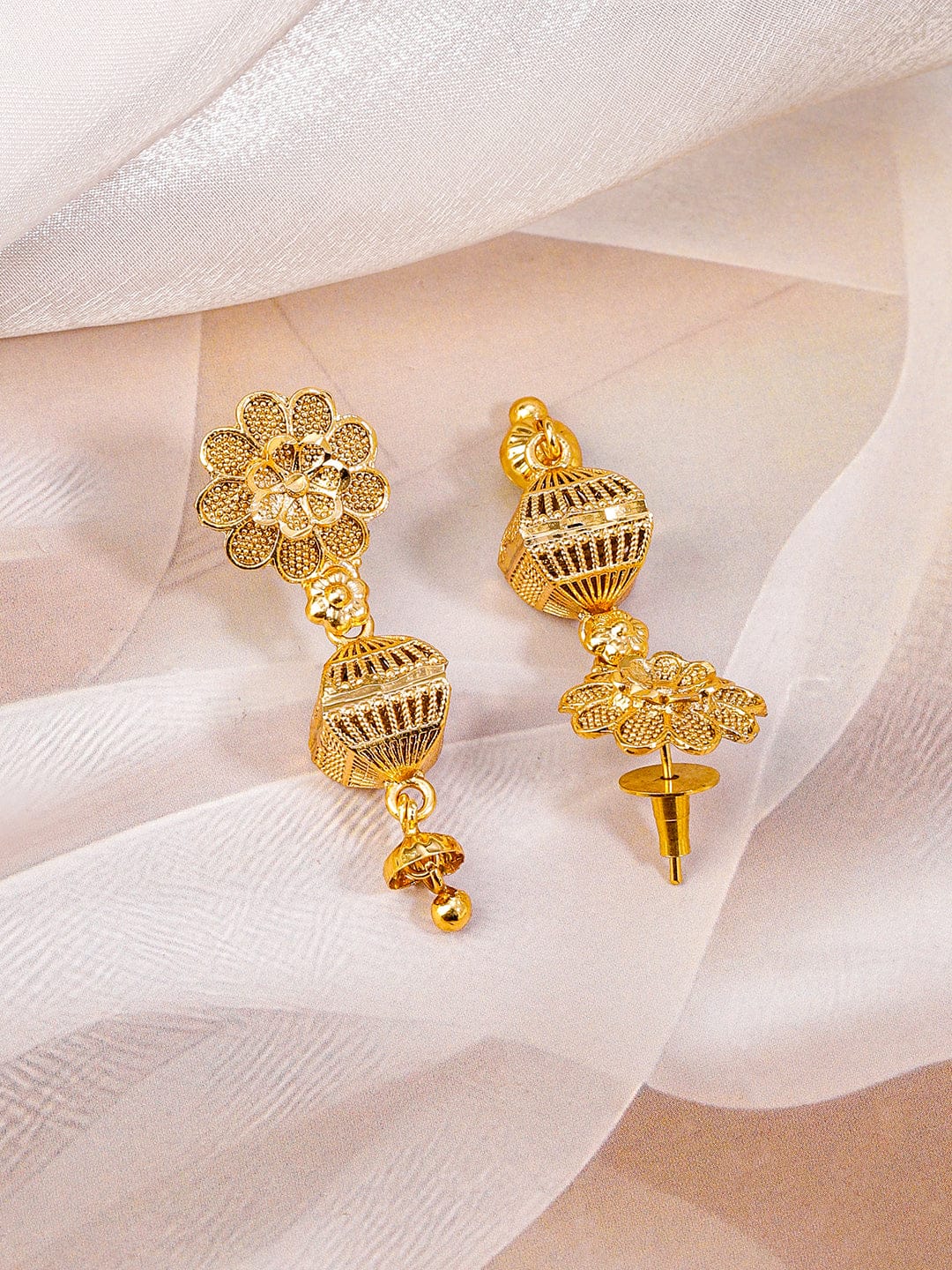 Beaded Golden Necklace Set