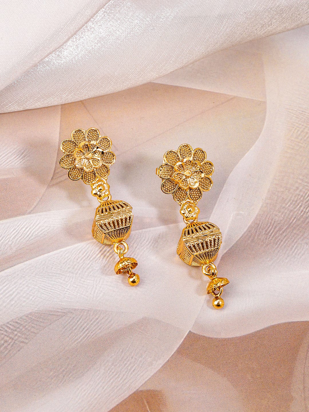 Beaded Golden Necklace Set