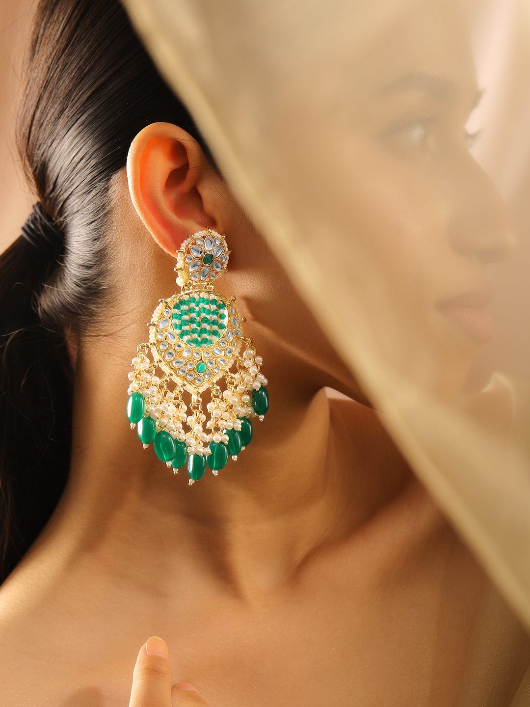 Charmed by Green & Glow Danglers