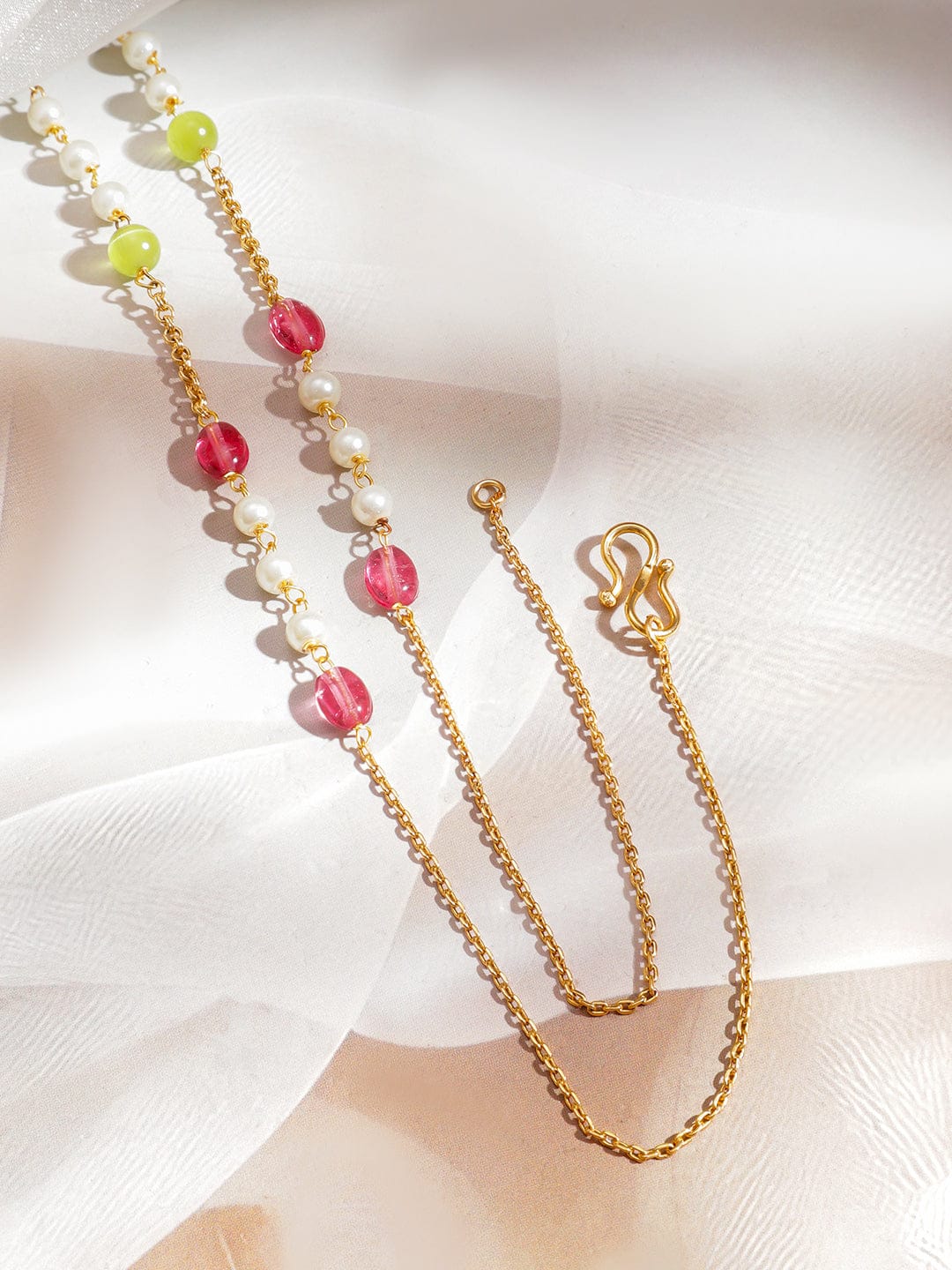 Luminous Enamel Pendant Necklace