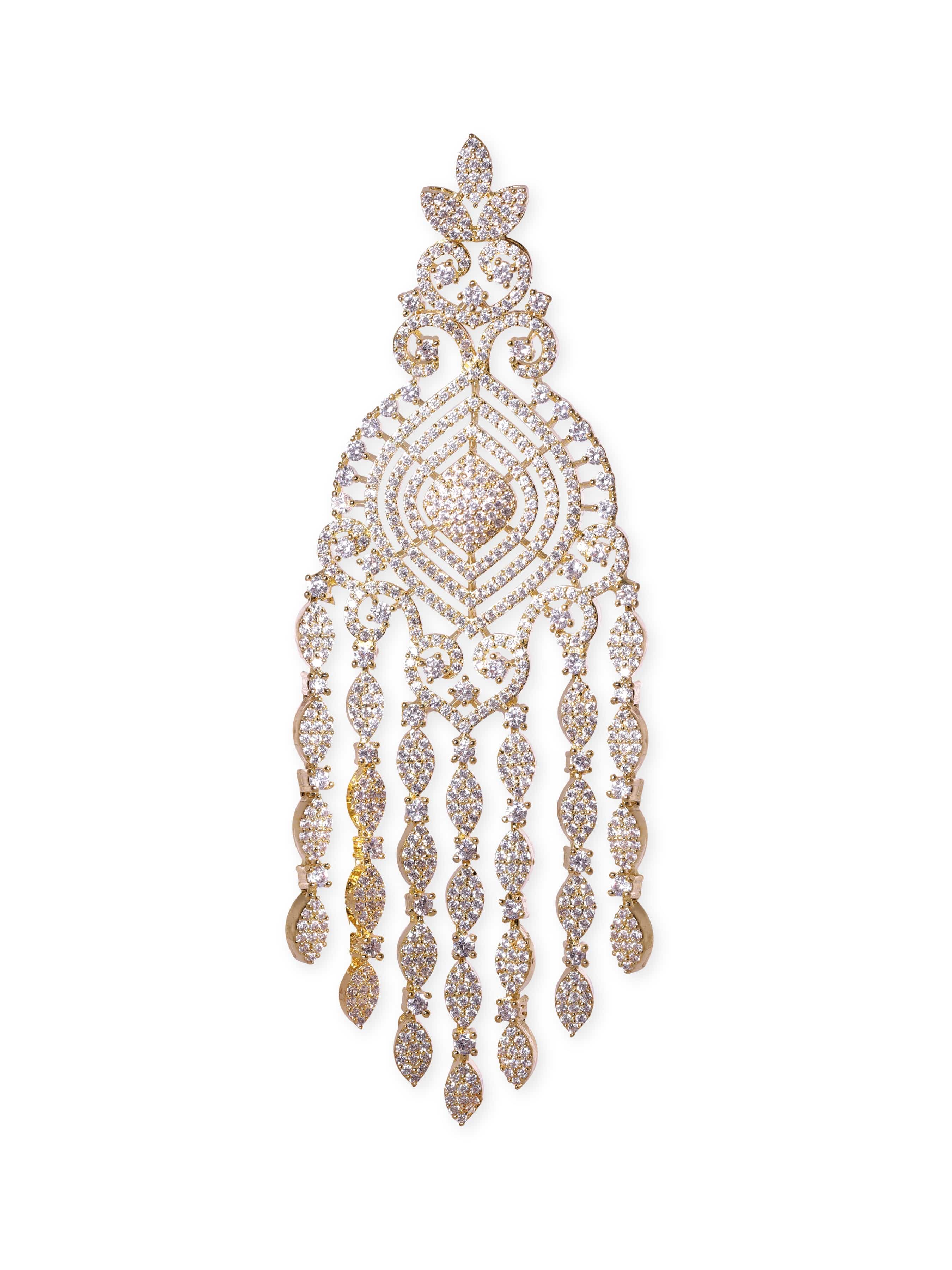 Glitter Trail Dangler Earrings