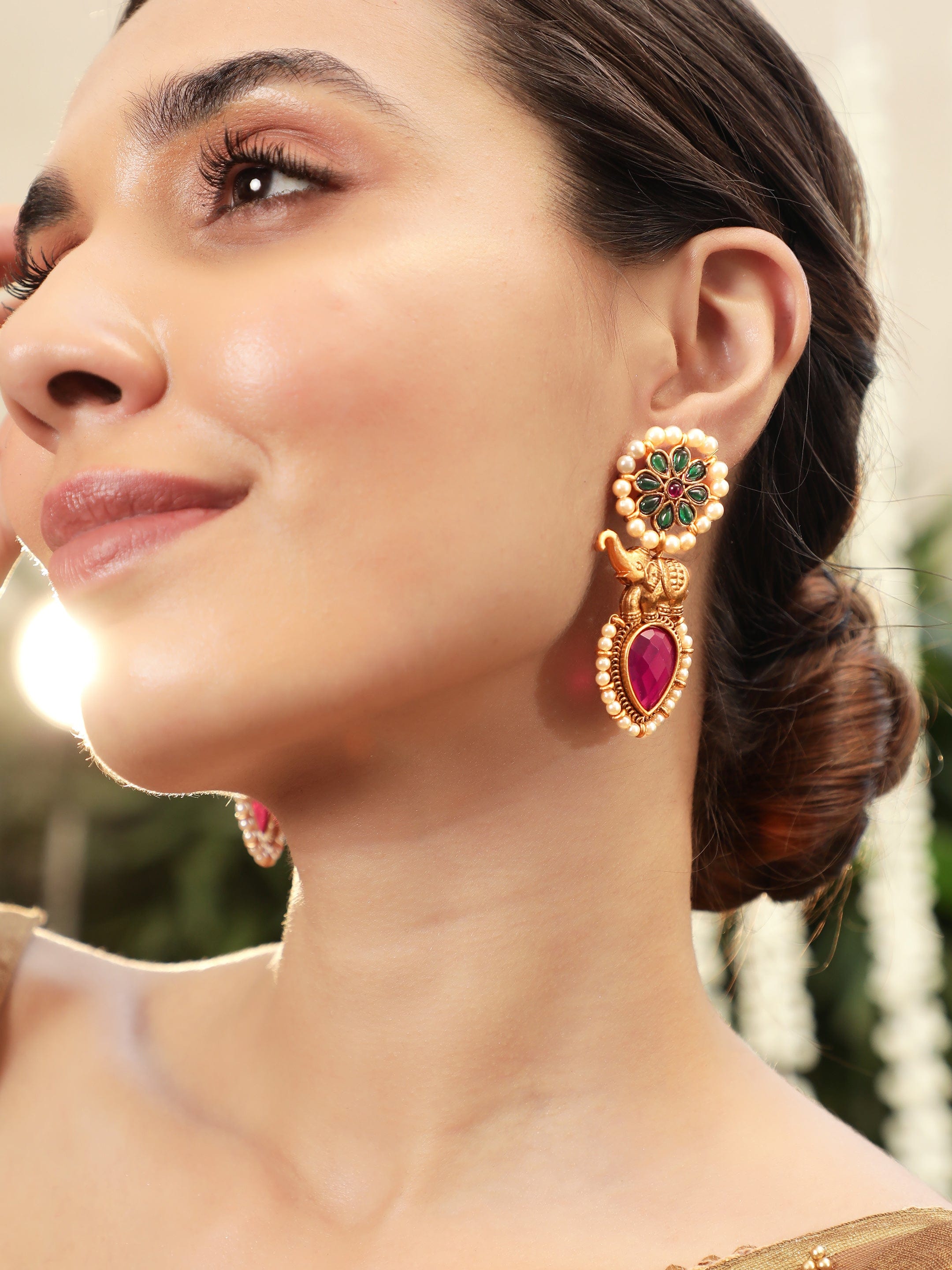 Ruby & Emerald Royal Elephant Drops