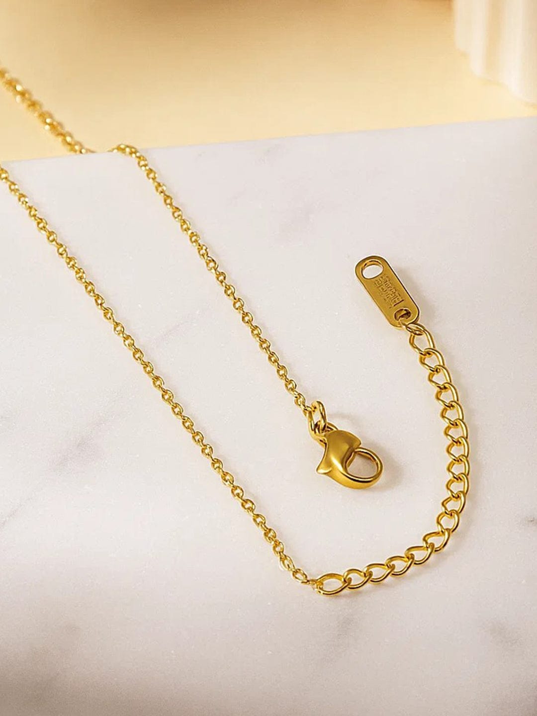 Delicate Start Charms Chain Necklace