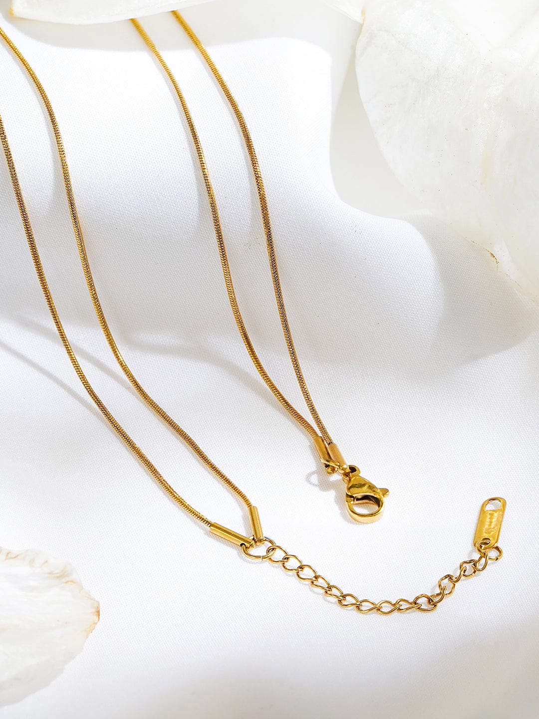 Double Layered Golden Heart Pendant