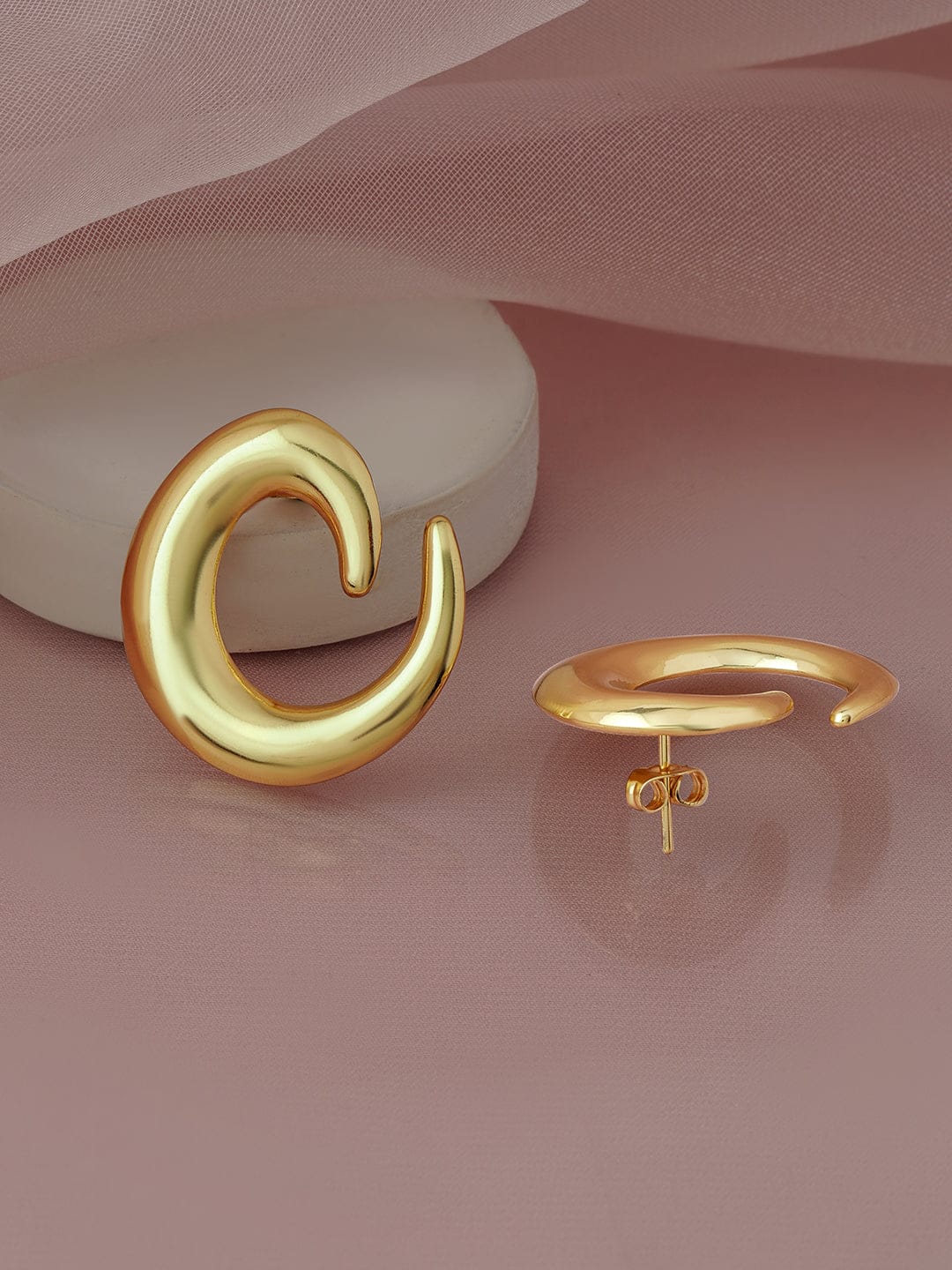Swirled Glow Studs