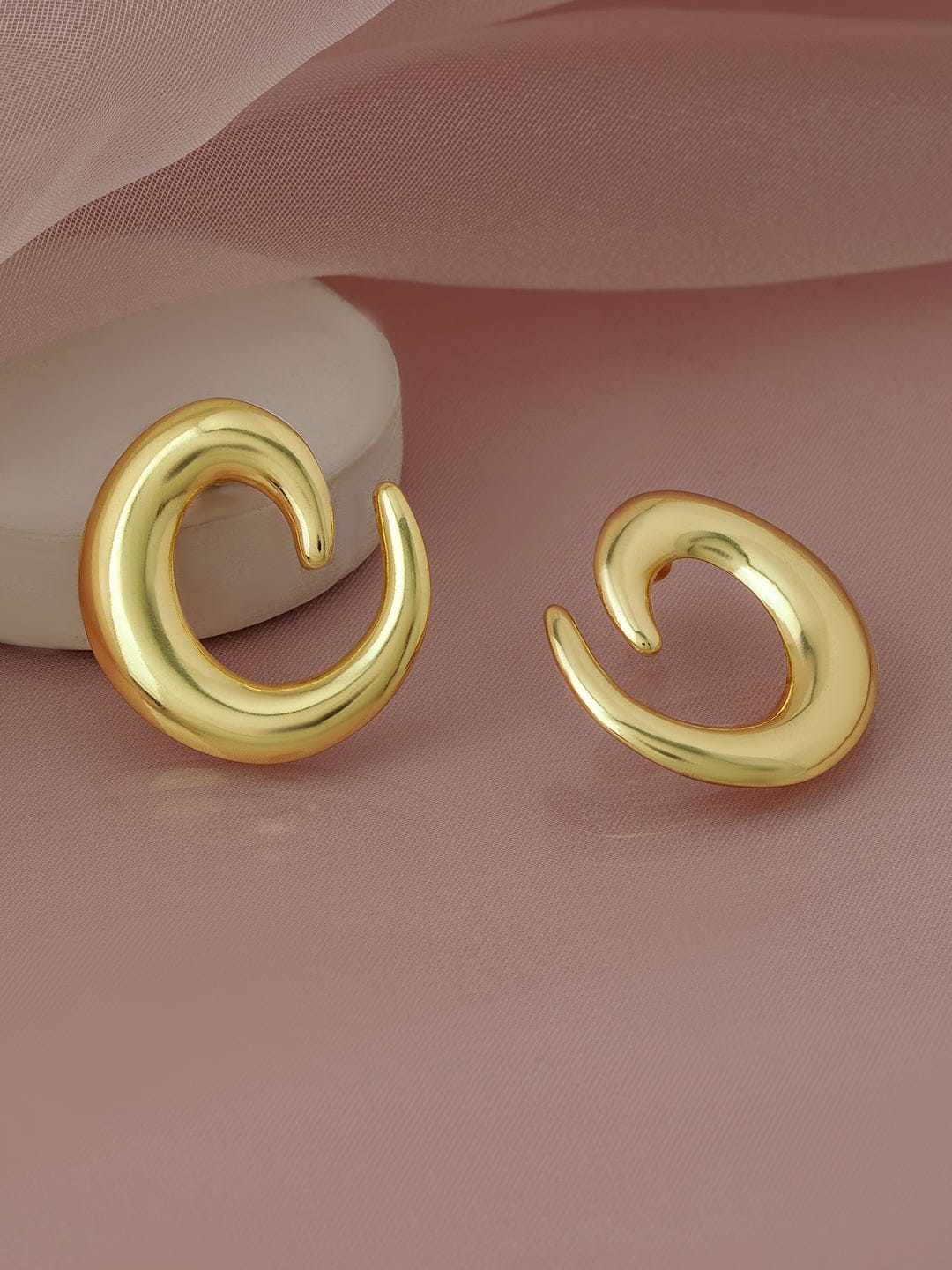 Swirled Glow Studs