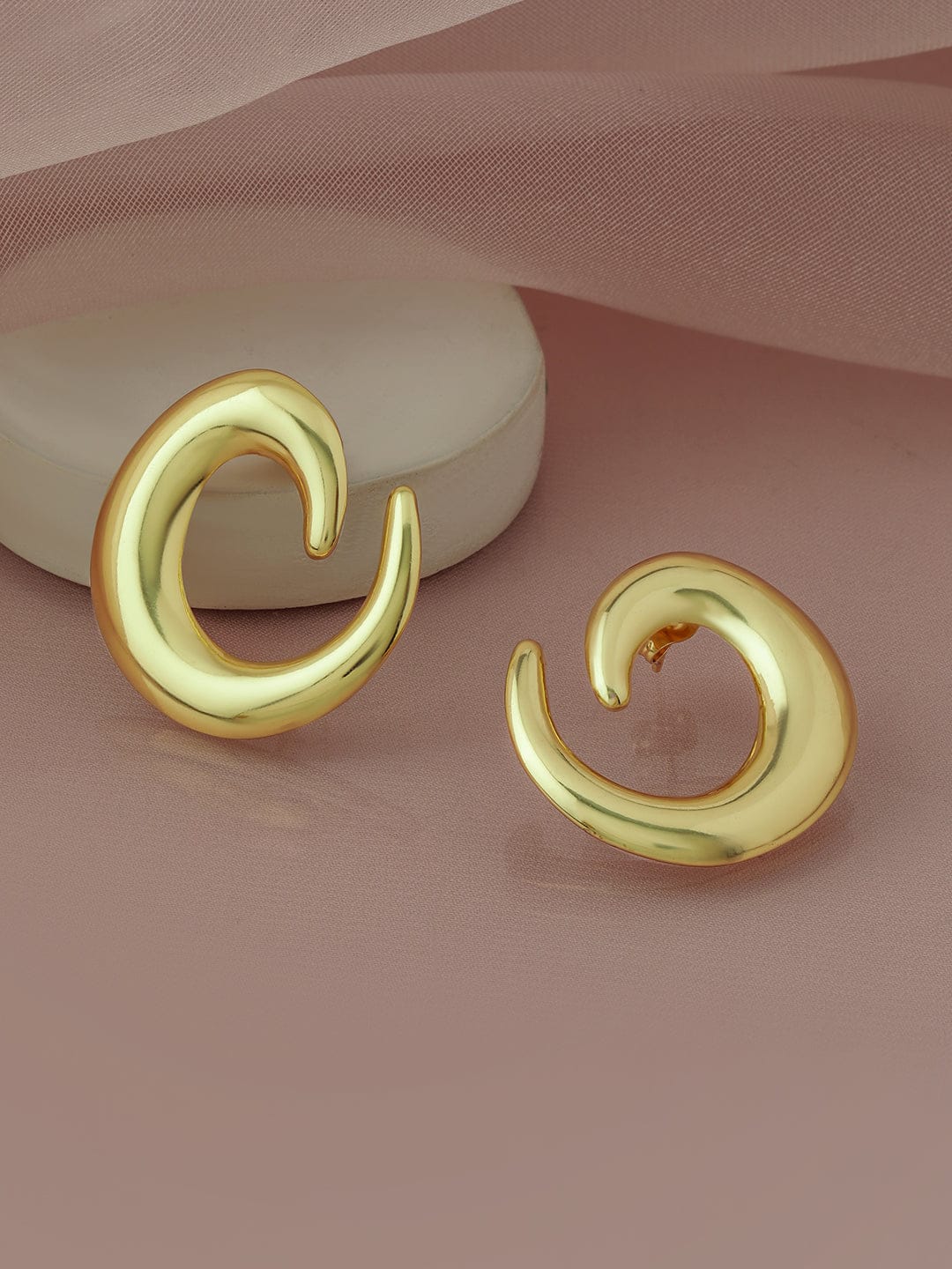 Swirled Glow Studs