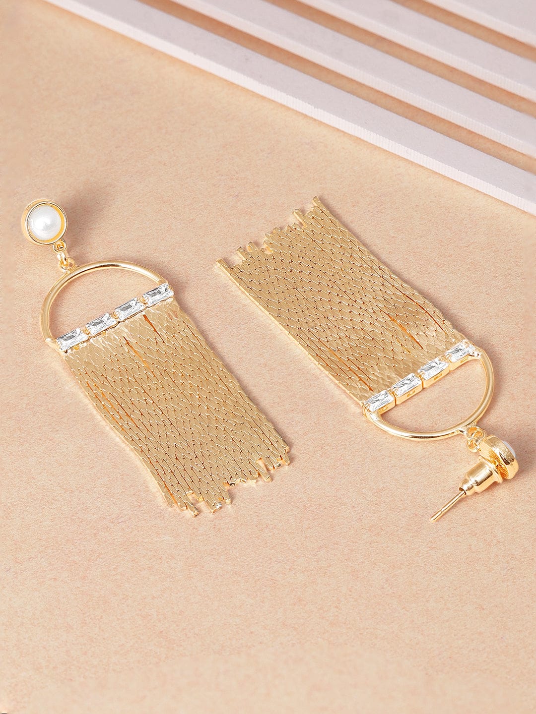 Chained Symphony Statement Earrings