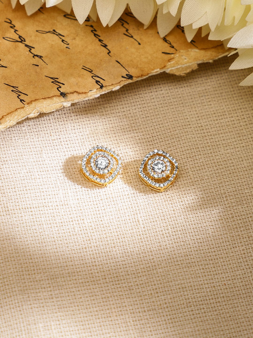 American Diamond Zirconia Necklace Set