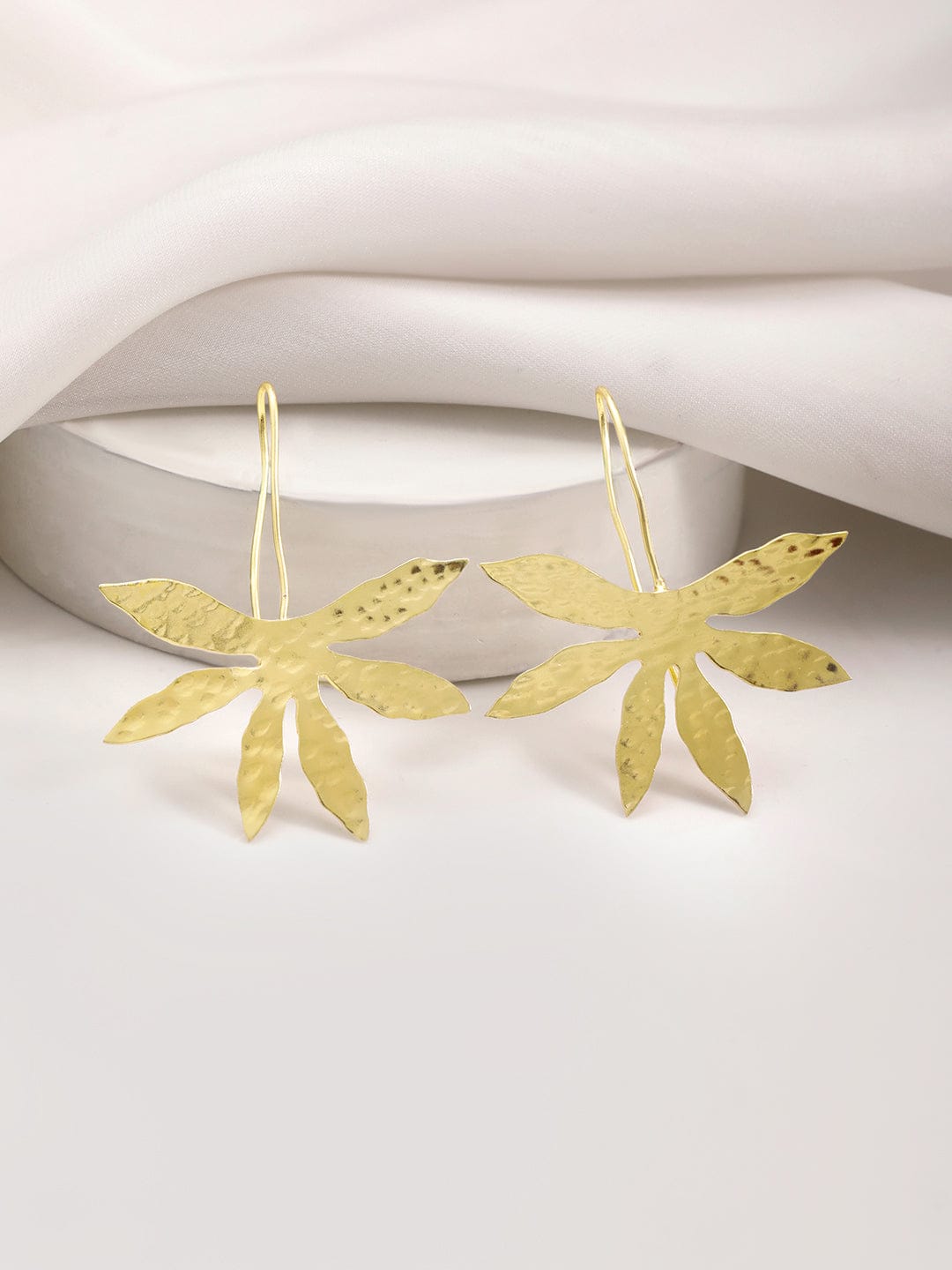 Golden Garden Drop Earrings