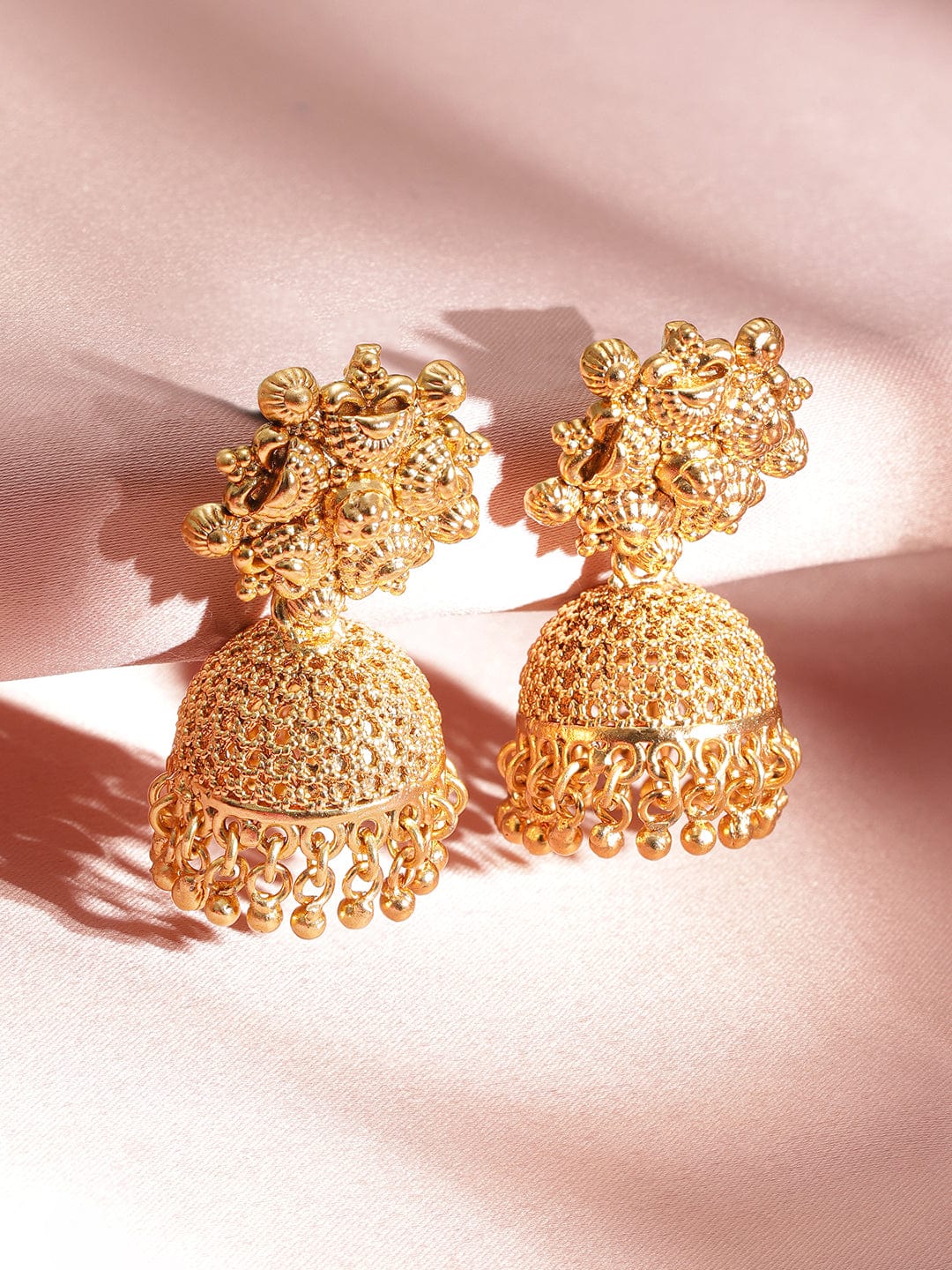Golden Temple Necklace Set