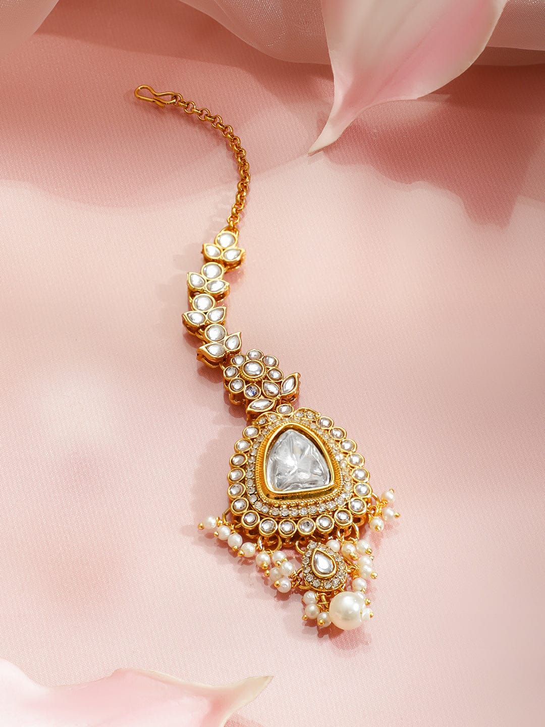 Golden Glow Edit Kundan Necklace Set
