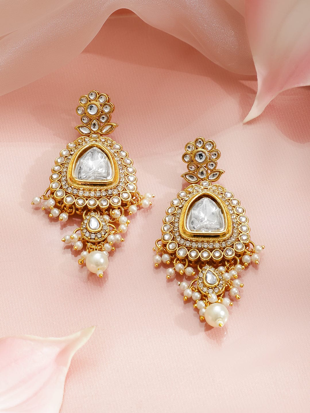 Golden Glow Edit Kundan Necklace Set