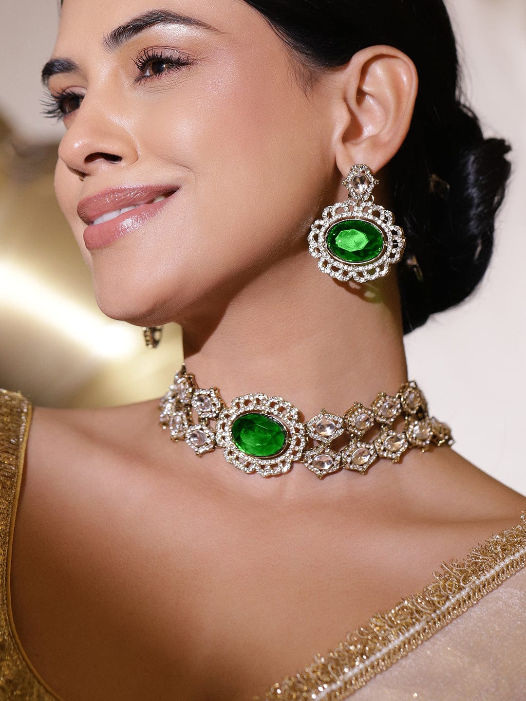 Nature’s Muse The Green Radiance Necklace