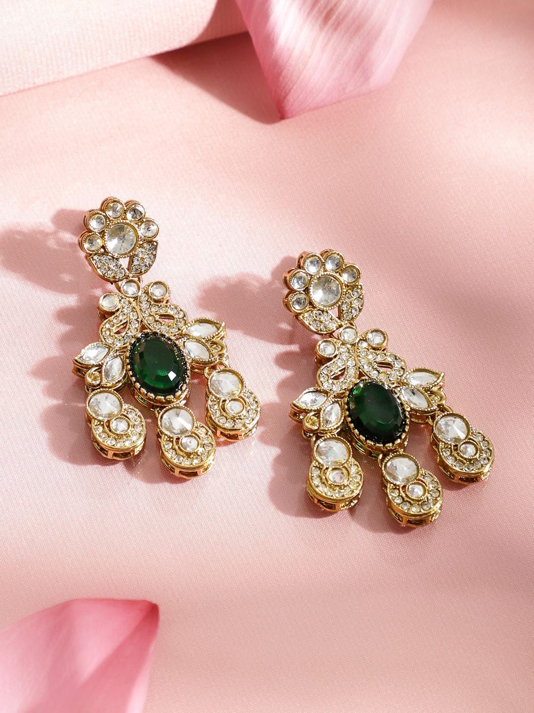 Emerald Tales of Grace Necklace Set