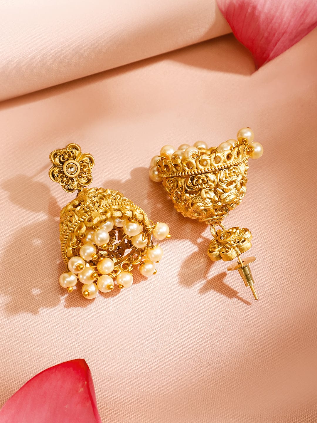 Enchanting Radha Krishna Temple Necklace Set