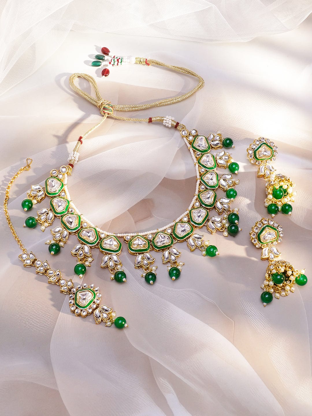 Gem of the Green Dynasty Necklace Set