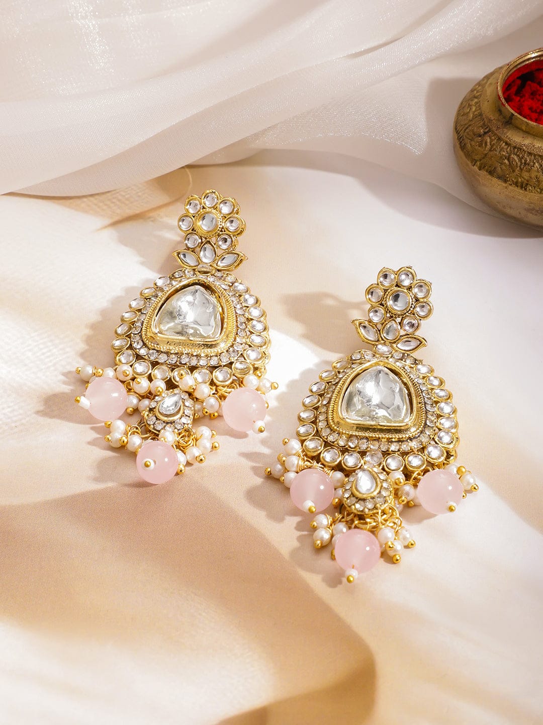 Polki Inspired Kundan Choker Set