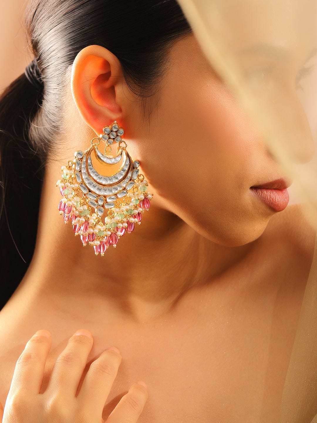 Pastel Symphony Dangler Earrings