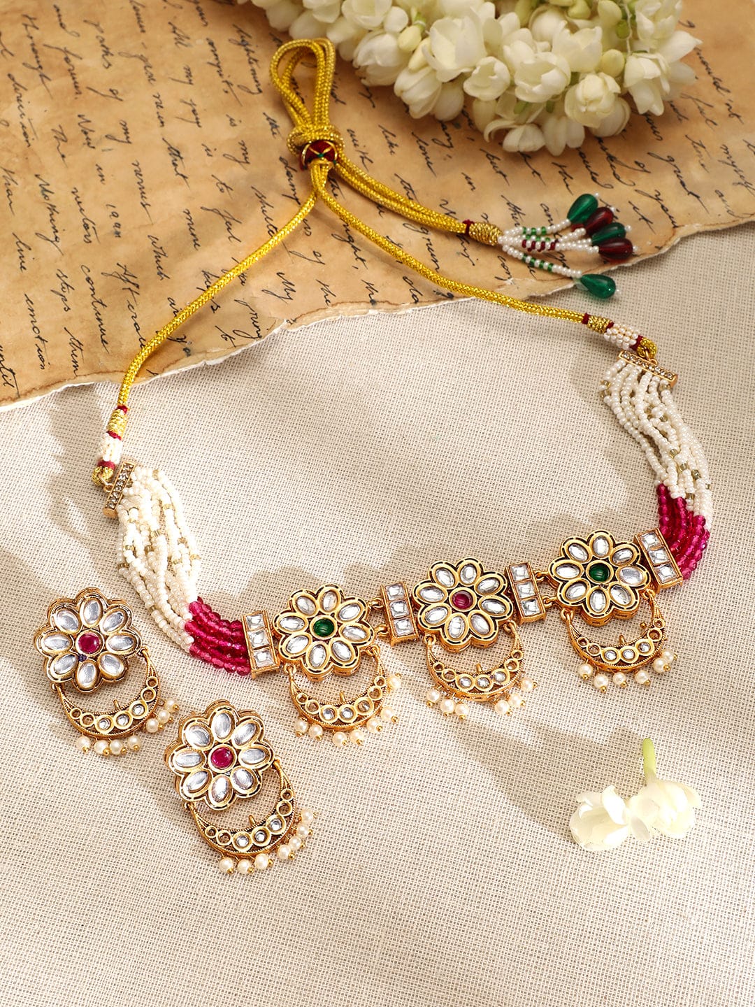 Queens Edit Kundan Choker Set