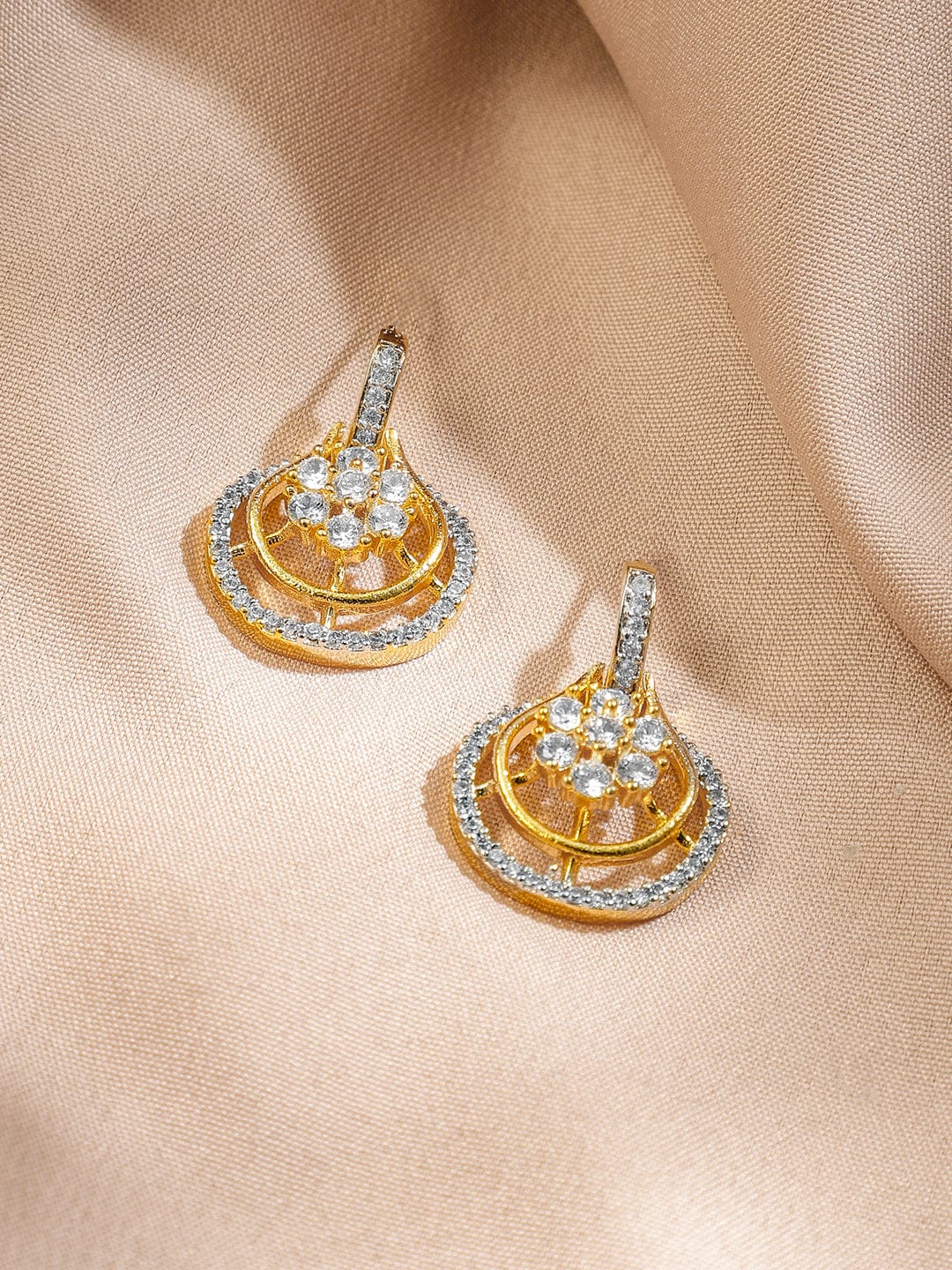 American Diamond Zirconia Necklace Set