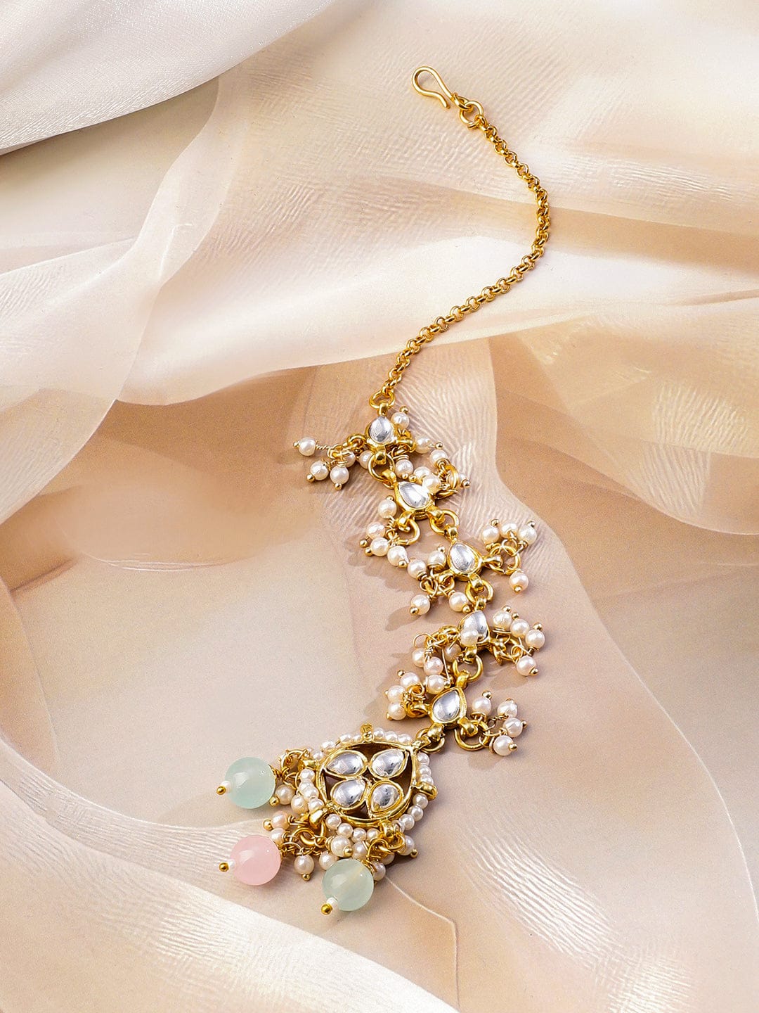 Multicolour Hue Kundan Choker Set