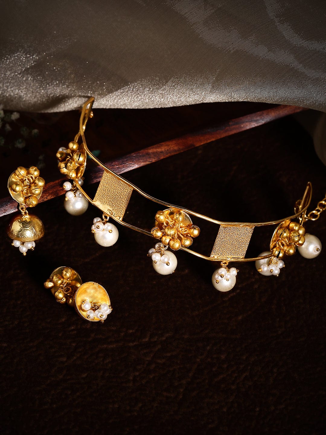 Tribal Touch Ghungroo Necklace Set