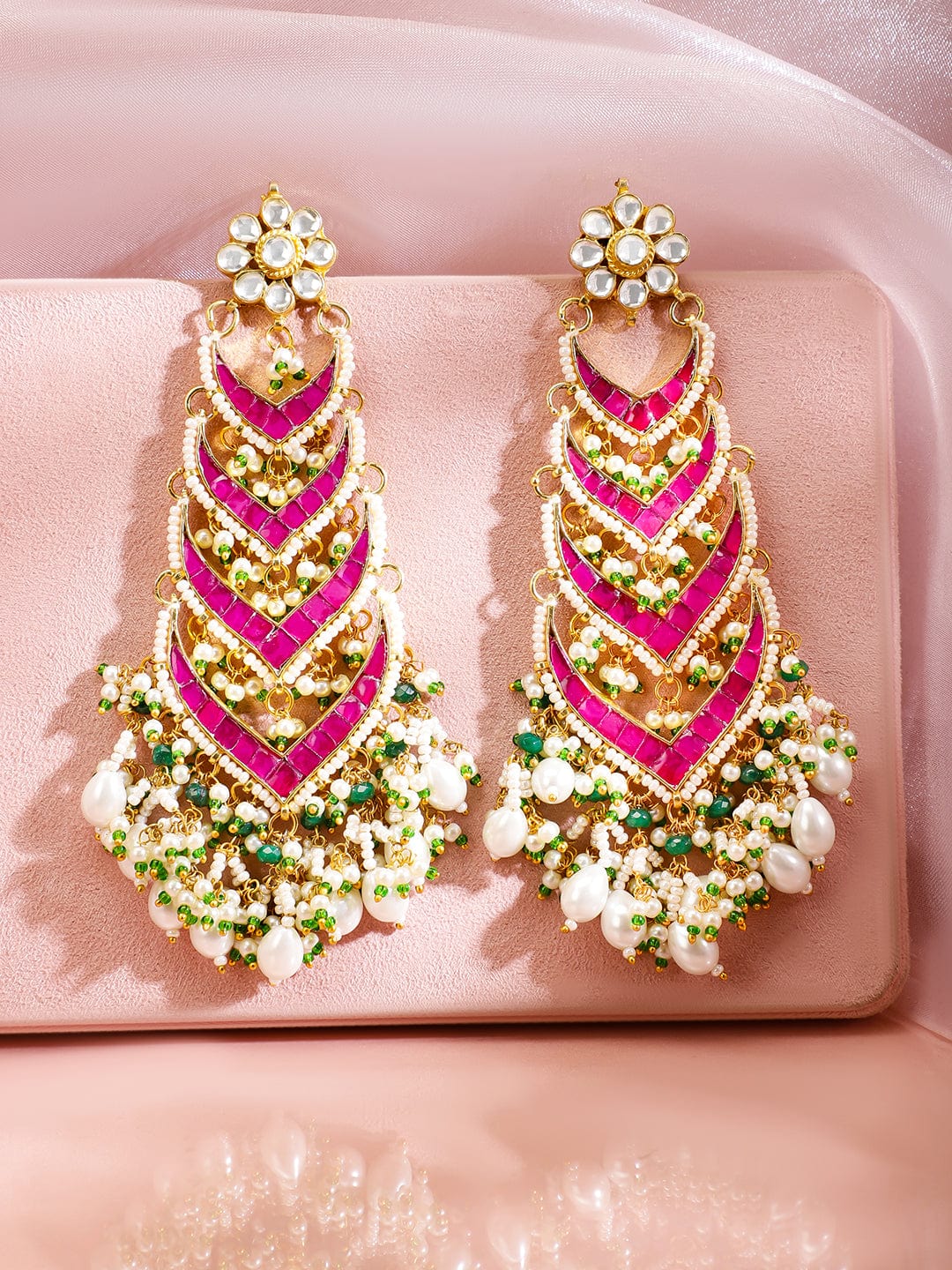 Queen’s Dream Beaded Earrings