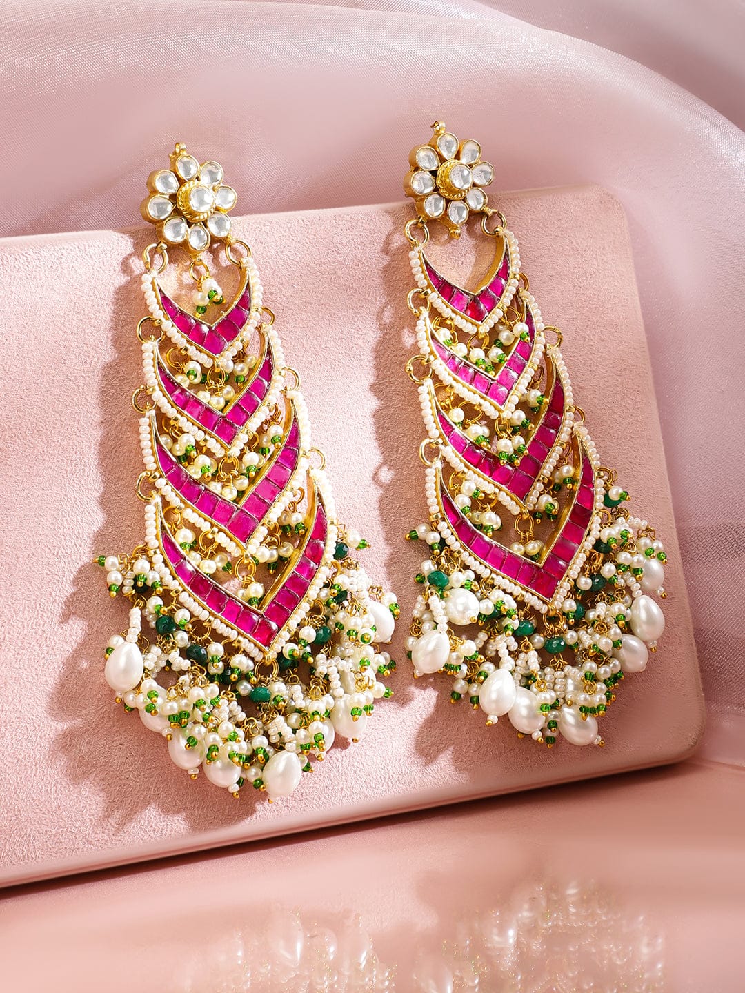 Queen’s Dream Beaded Earrings