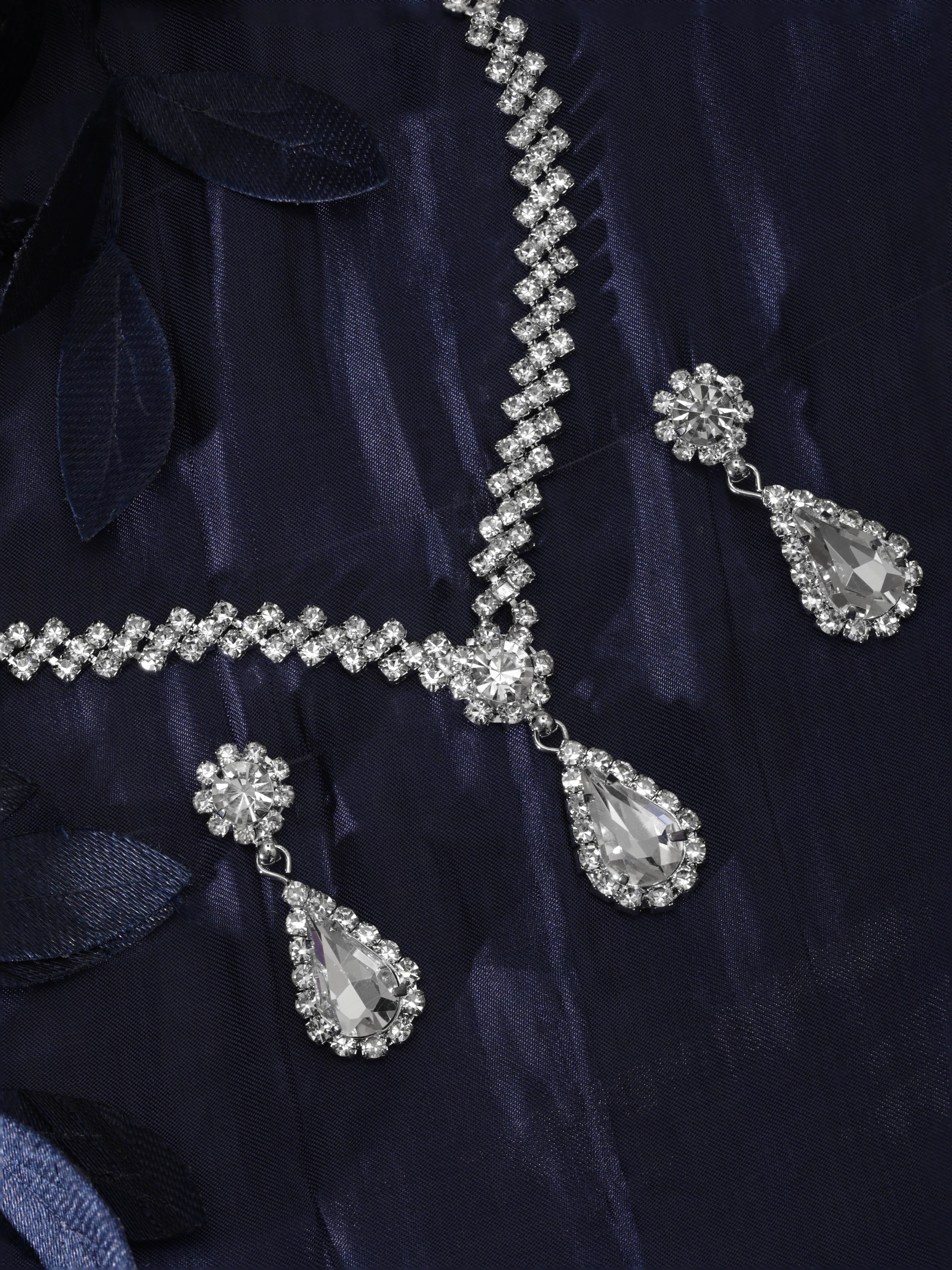 Necklace Set in American Diamond Zirconia