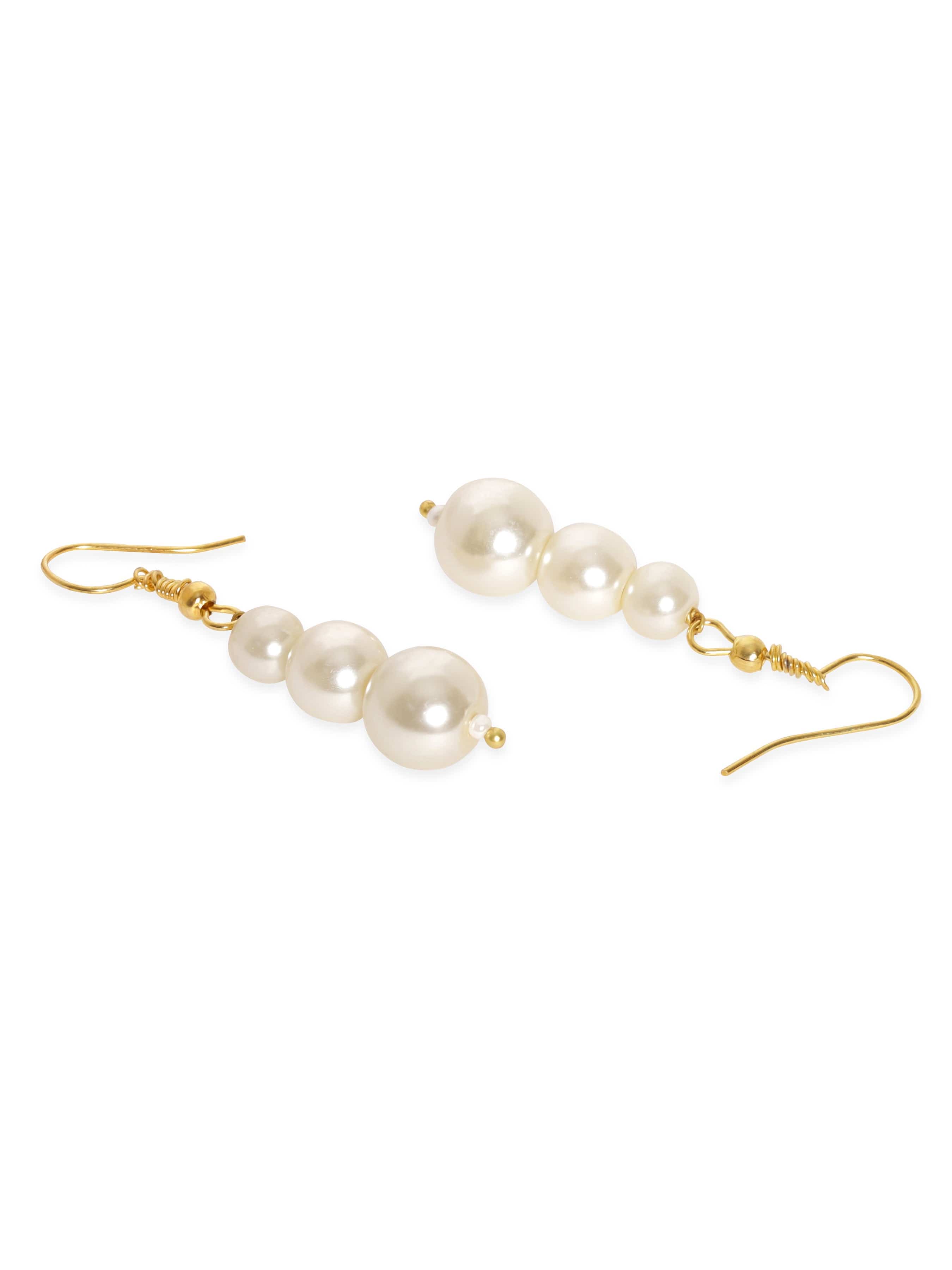 Pure Ivory Pearl Choker Set