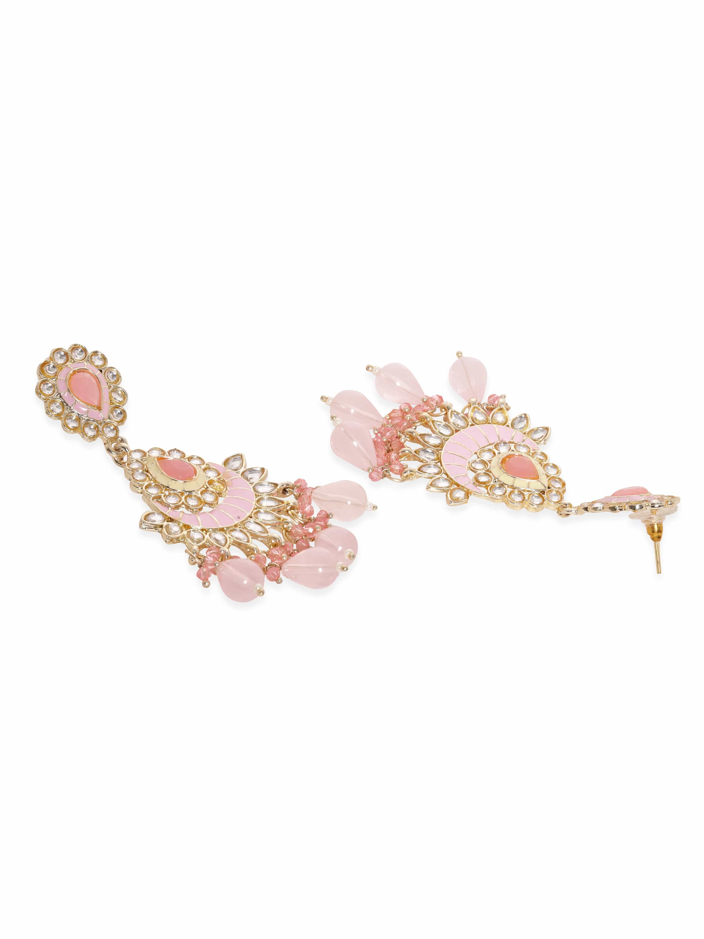 Festive Glow Light Pink Choker Set