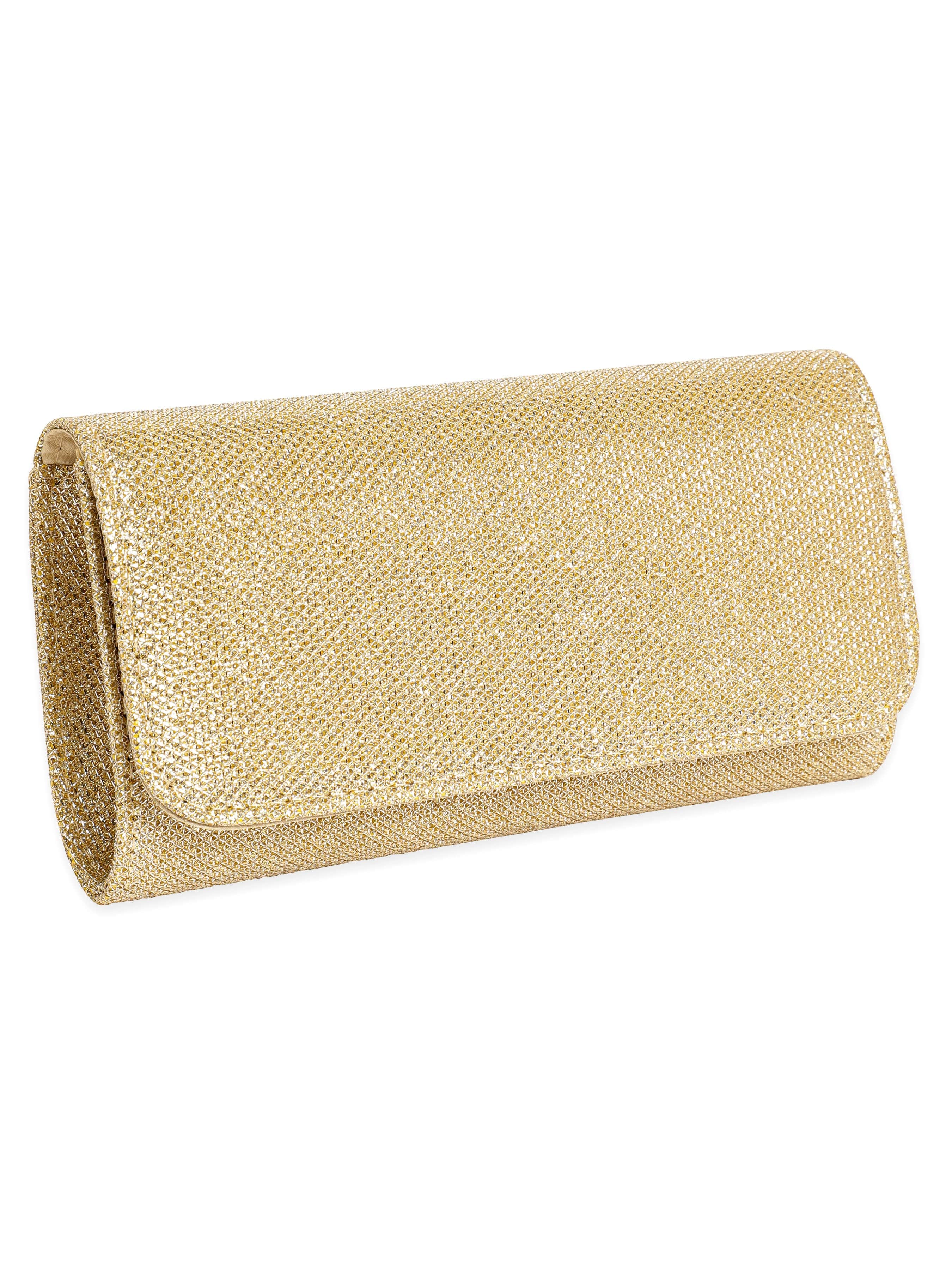 Wentra Enchanting Luminescence Handcrafted Shimmery Clutch Bag