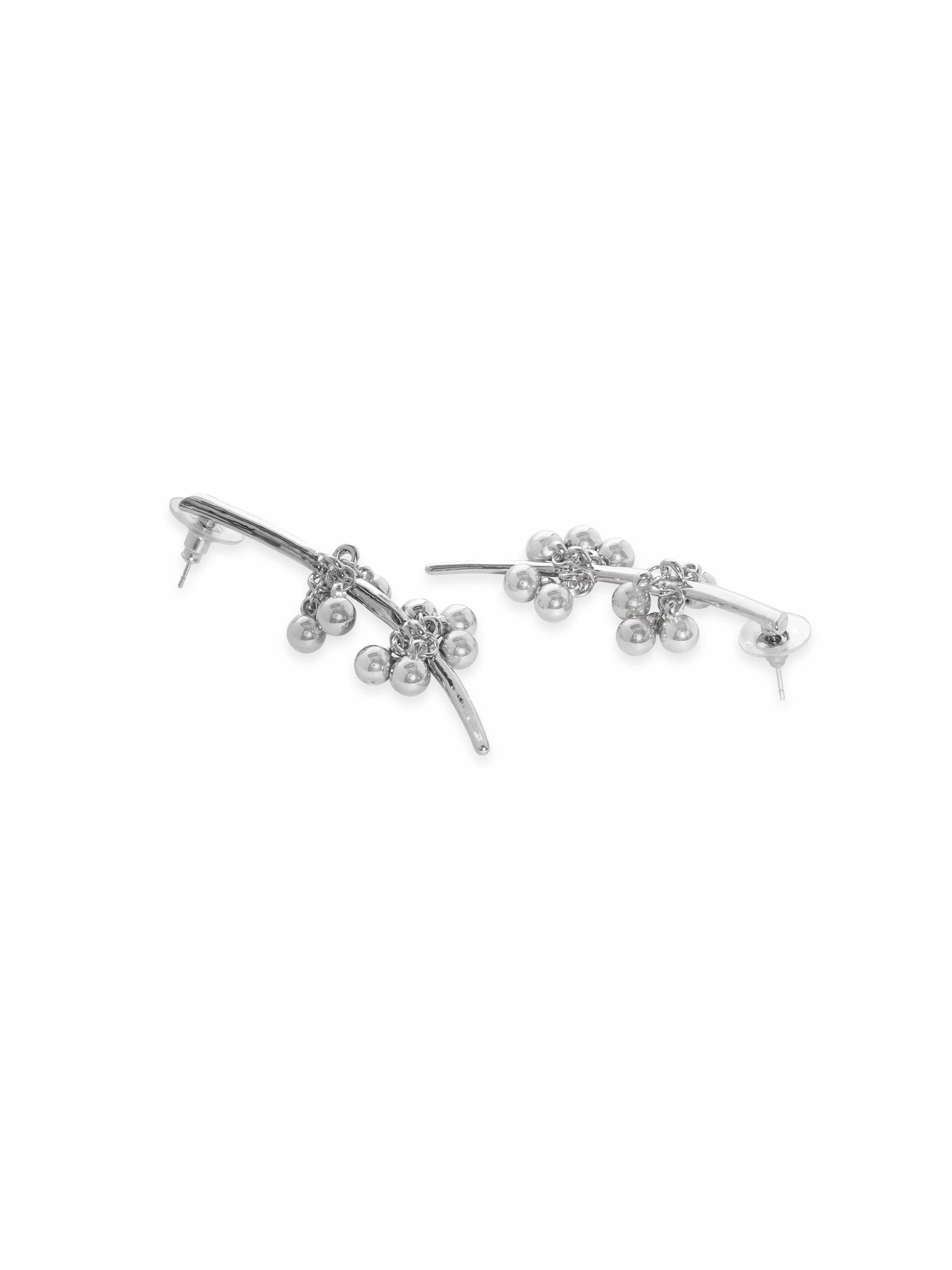 Oxidised Modern Sleek Ear Cuffs