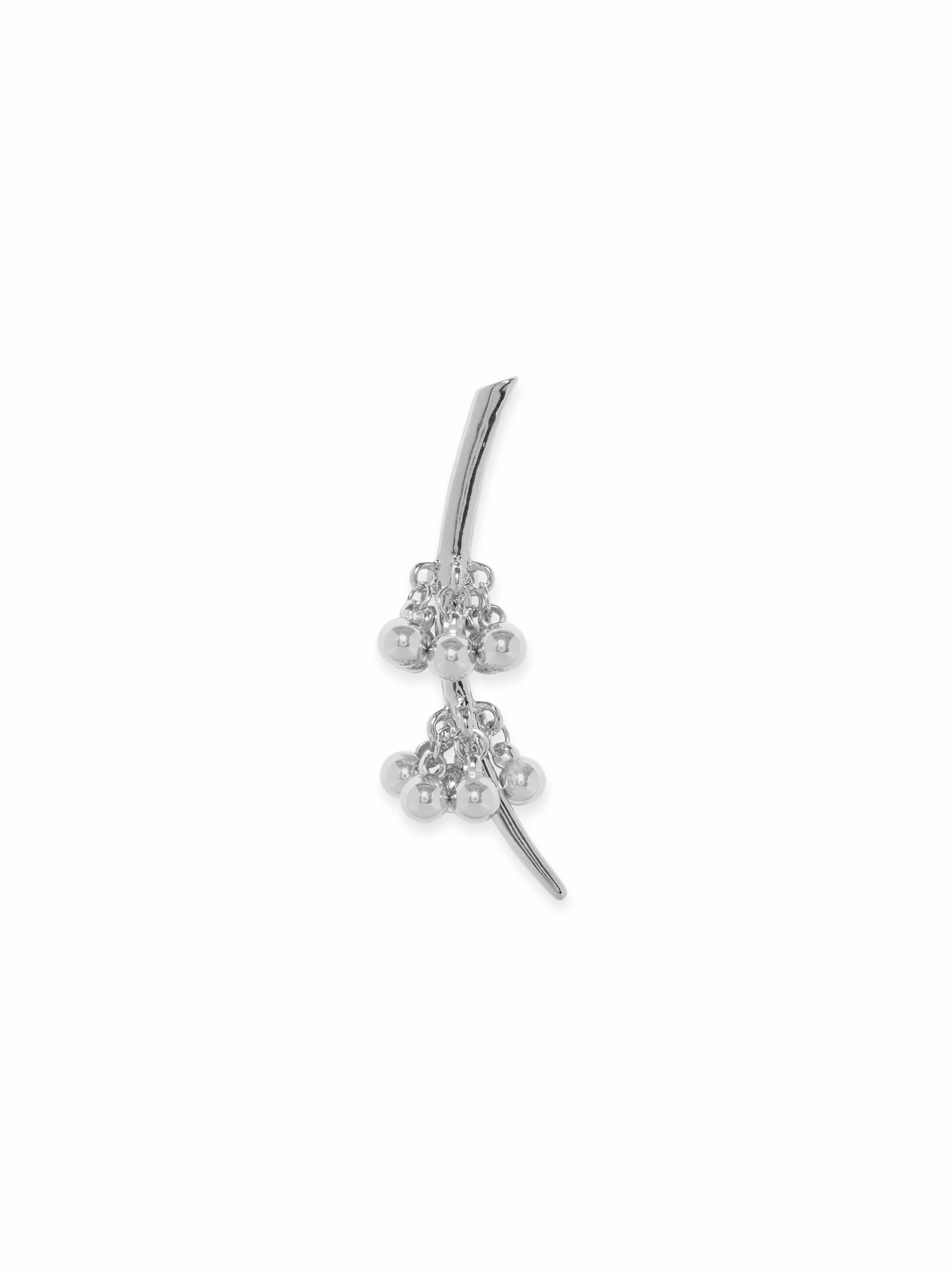 Oxidised Modern Sleek Ear Cuffs