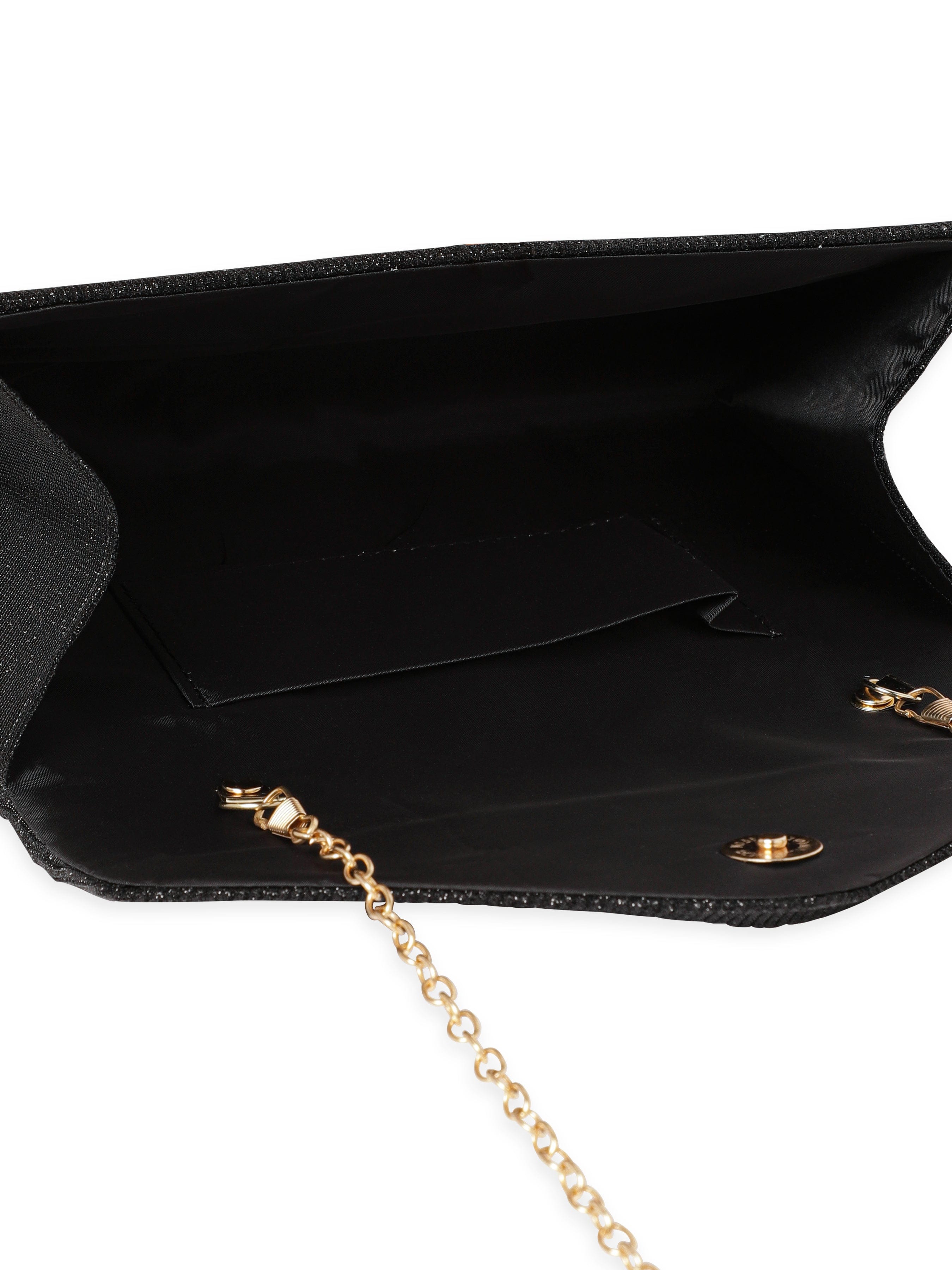 Wentra Ethereal Glamour Handcrafted Shimmery Clutch