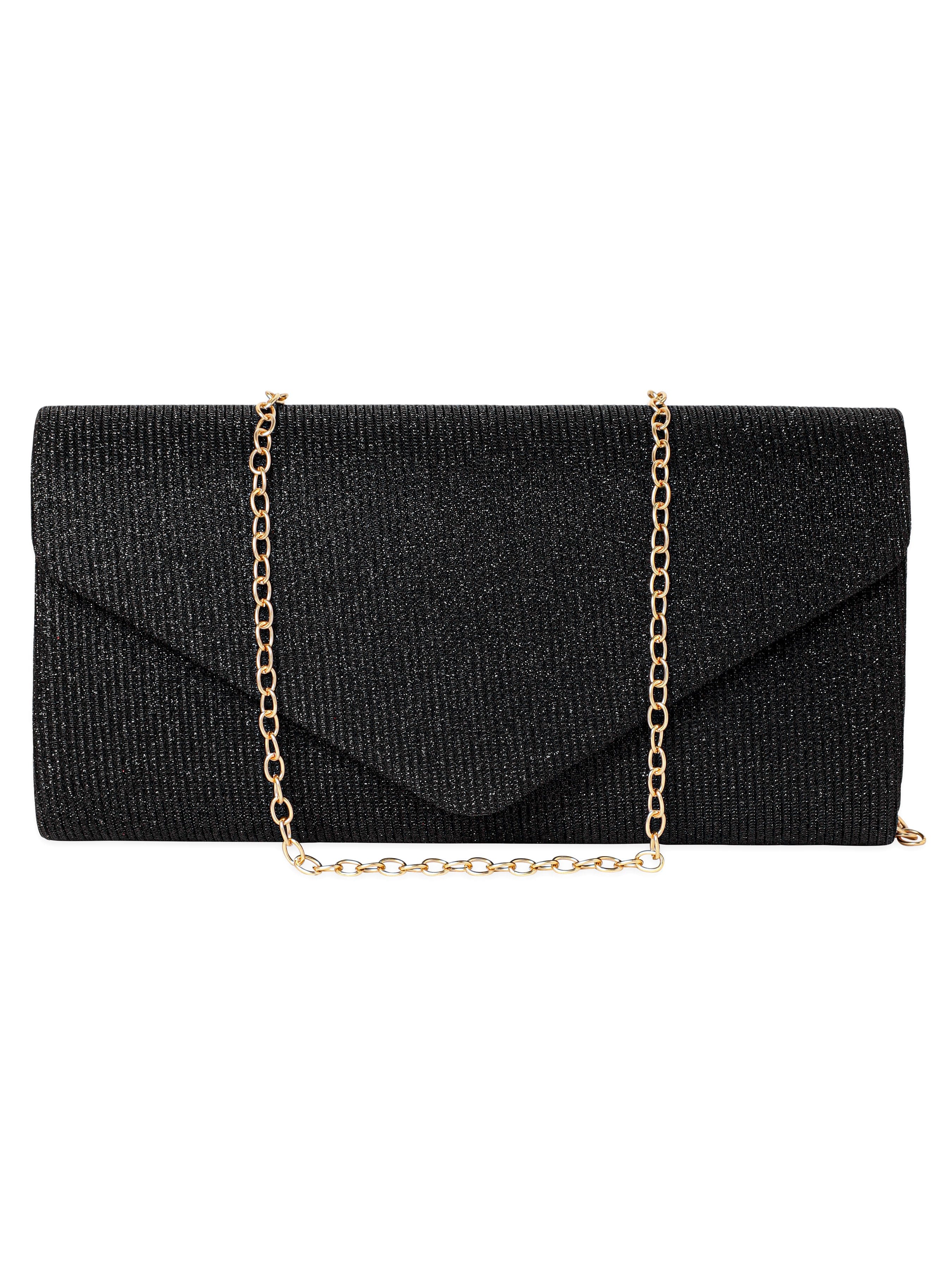 Wentra Ethereal Glamour Handcrafted Shimmery Clutch
