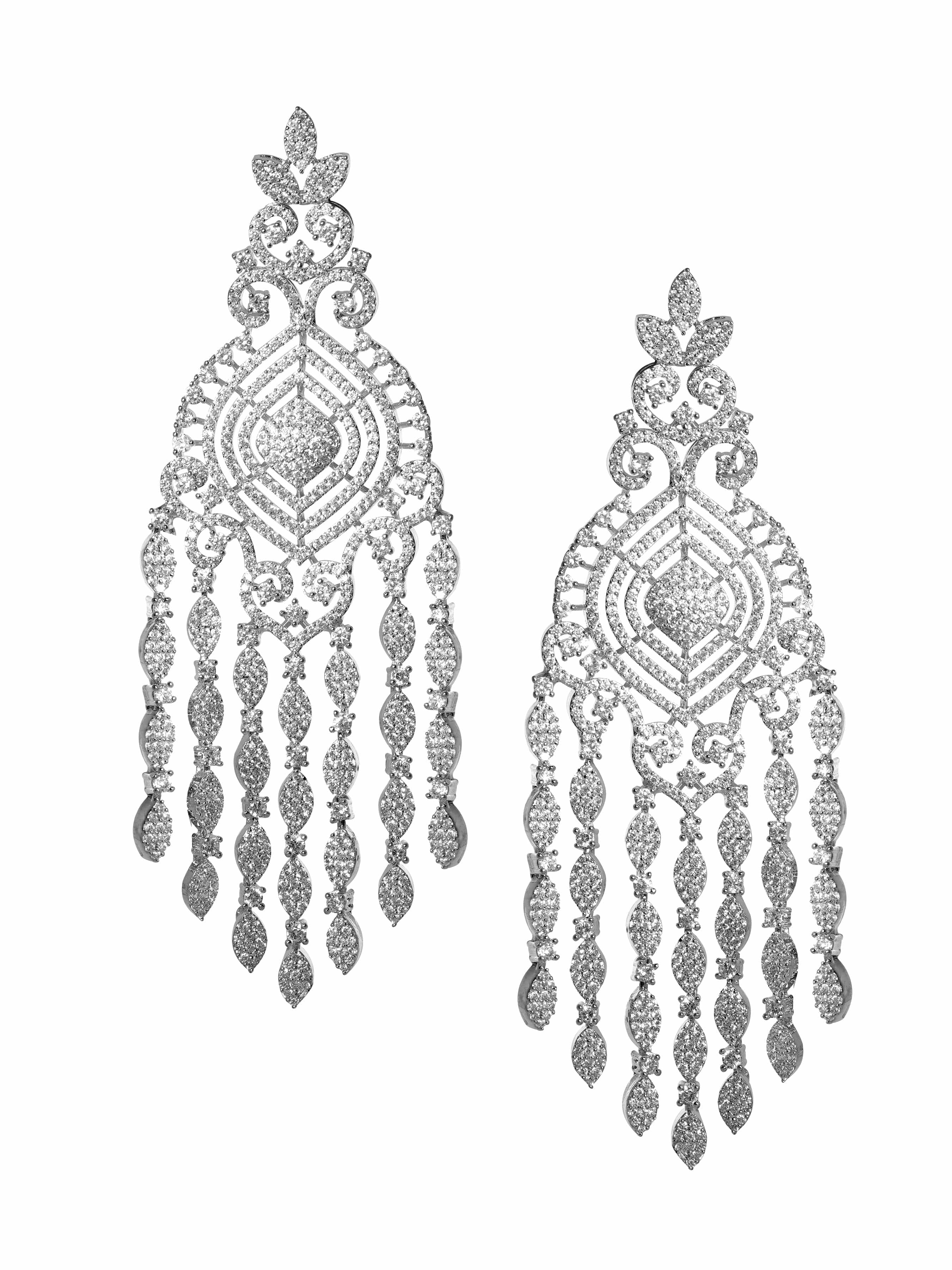 Eternal Shine American Diamond Zirconia Danglers