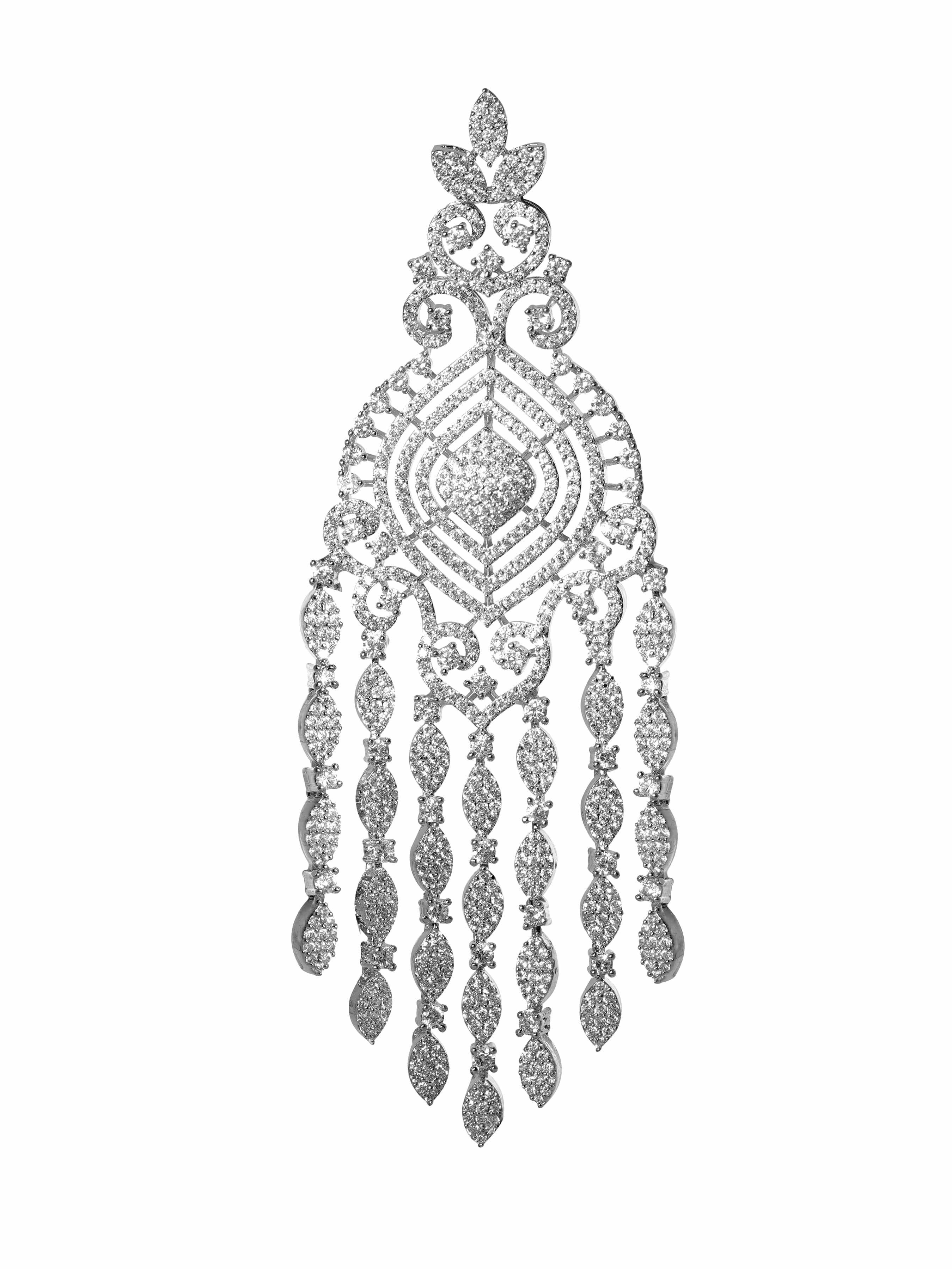 Eternal Shine American Diamond Zirconia Danglers