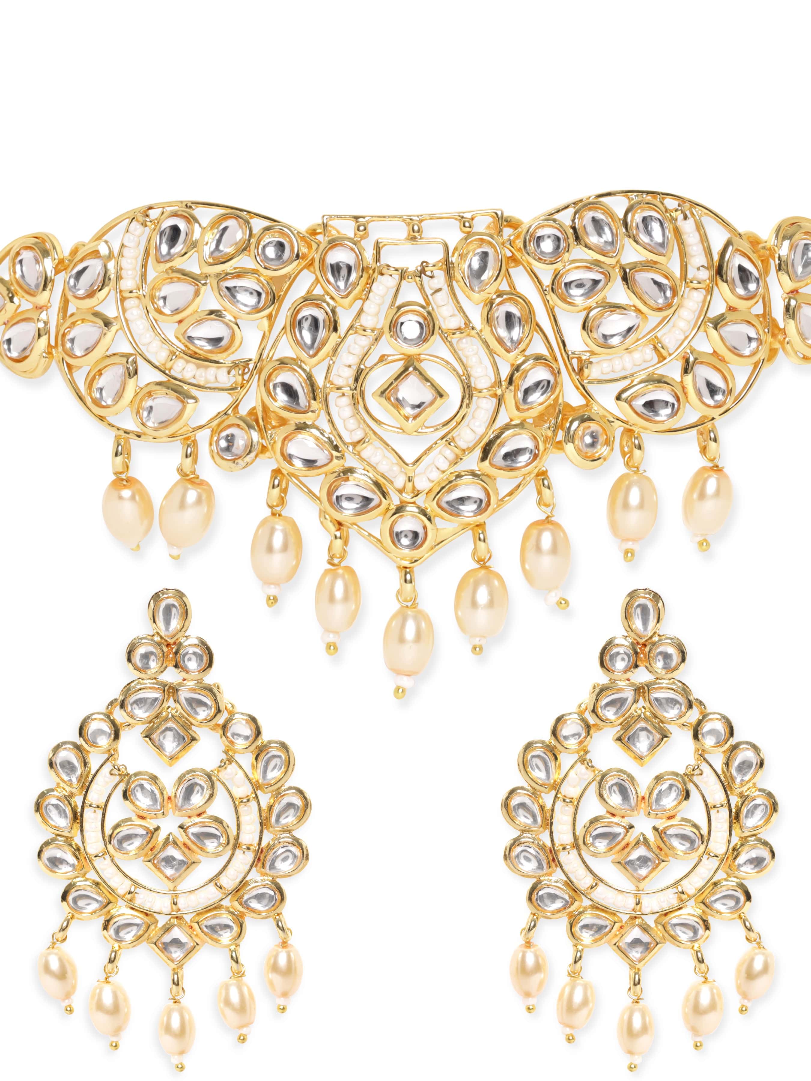 Rani’s Reflection in Ivory Light Necklace Set