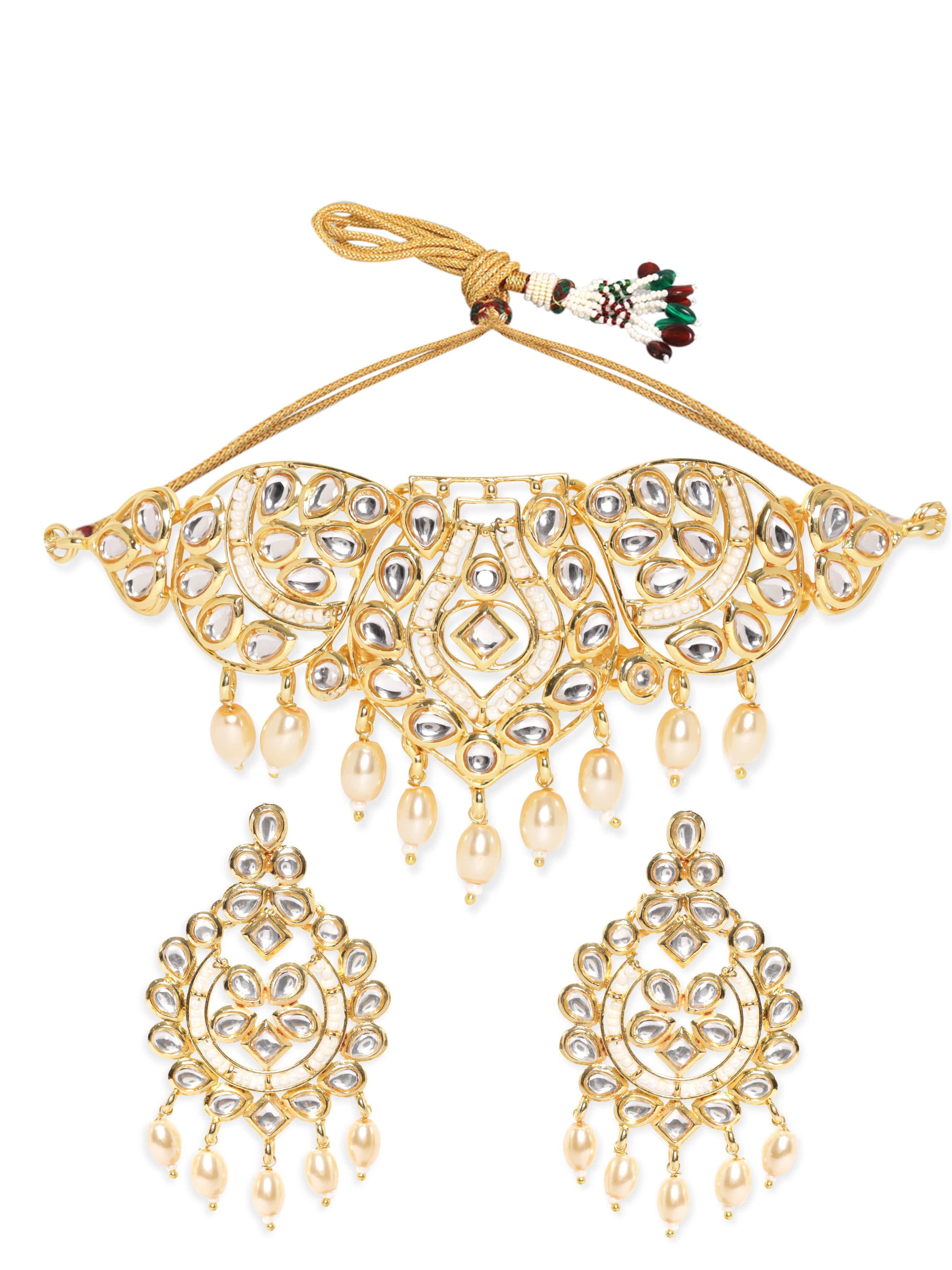 Rani’s Reflection in Ivory Light Necklace Set