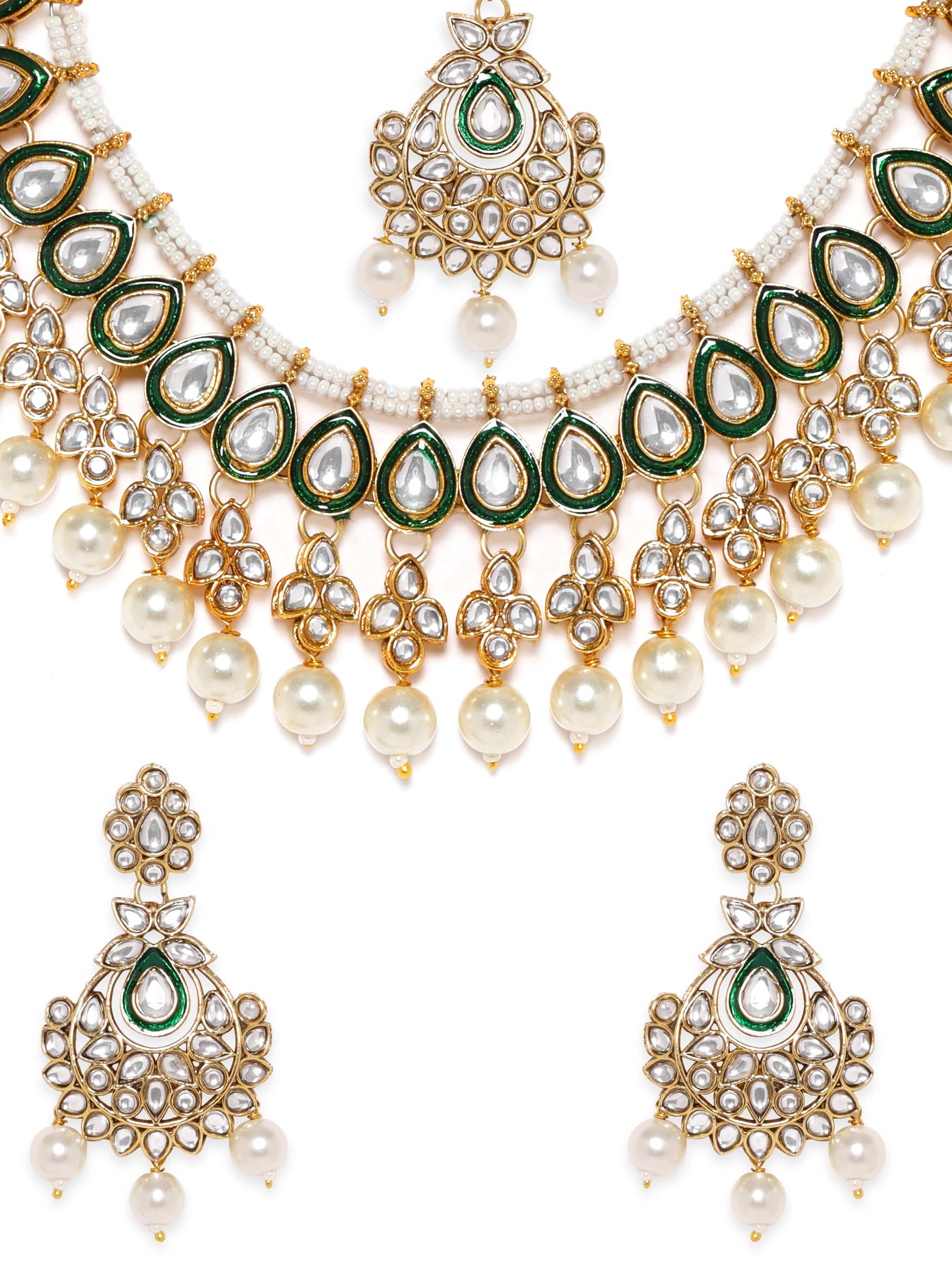 Kundan Festive Glow Necklace Set