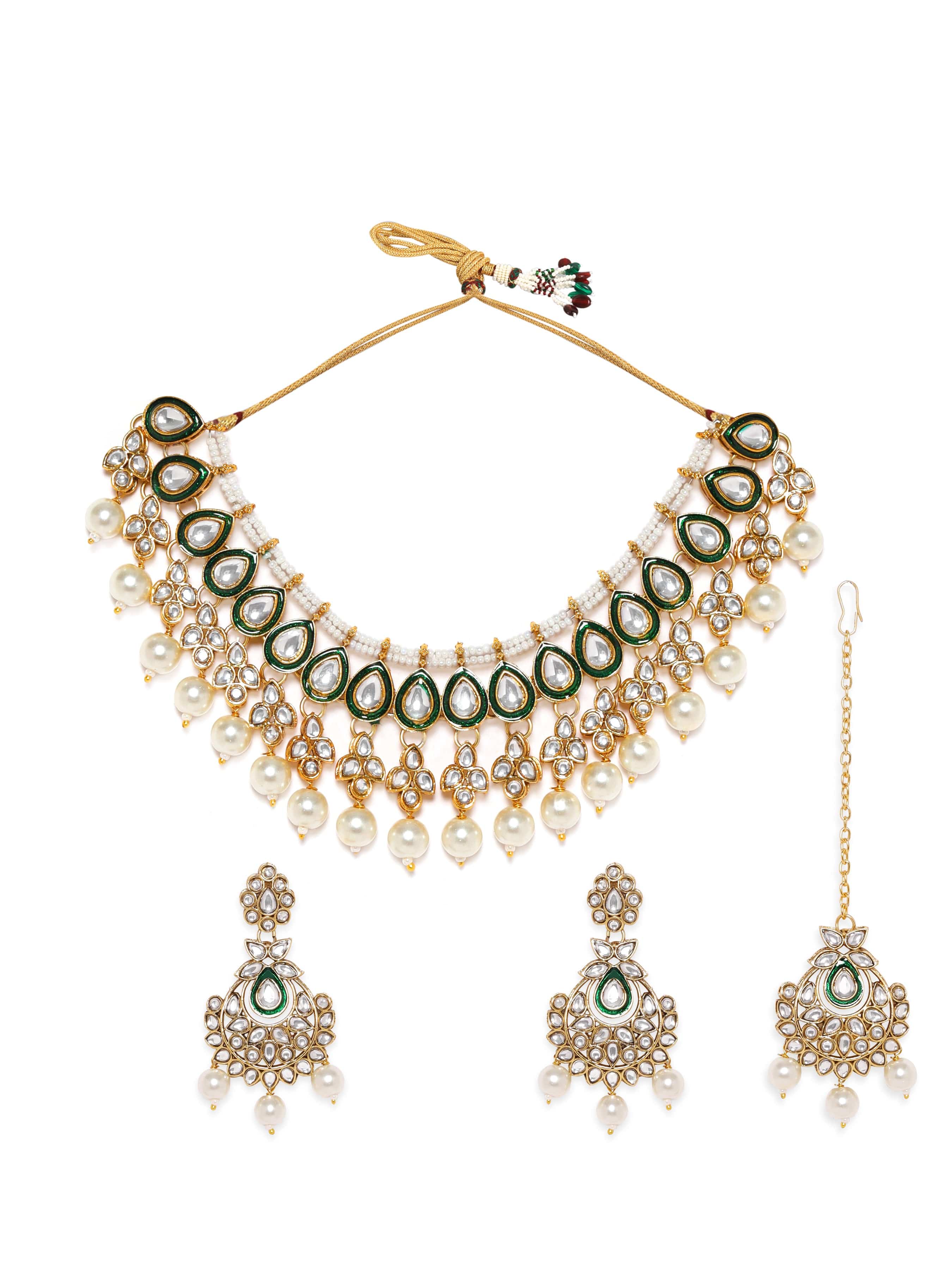 Kundan Festive Glow Necklace Set