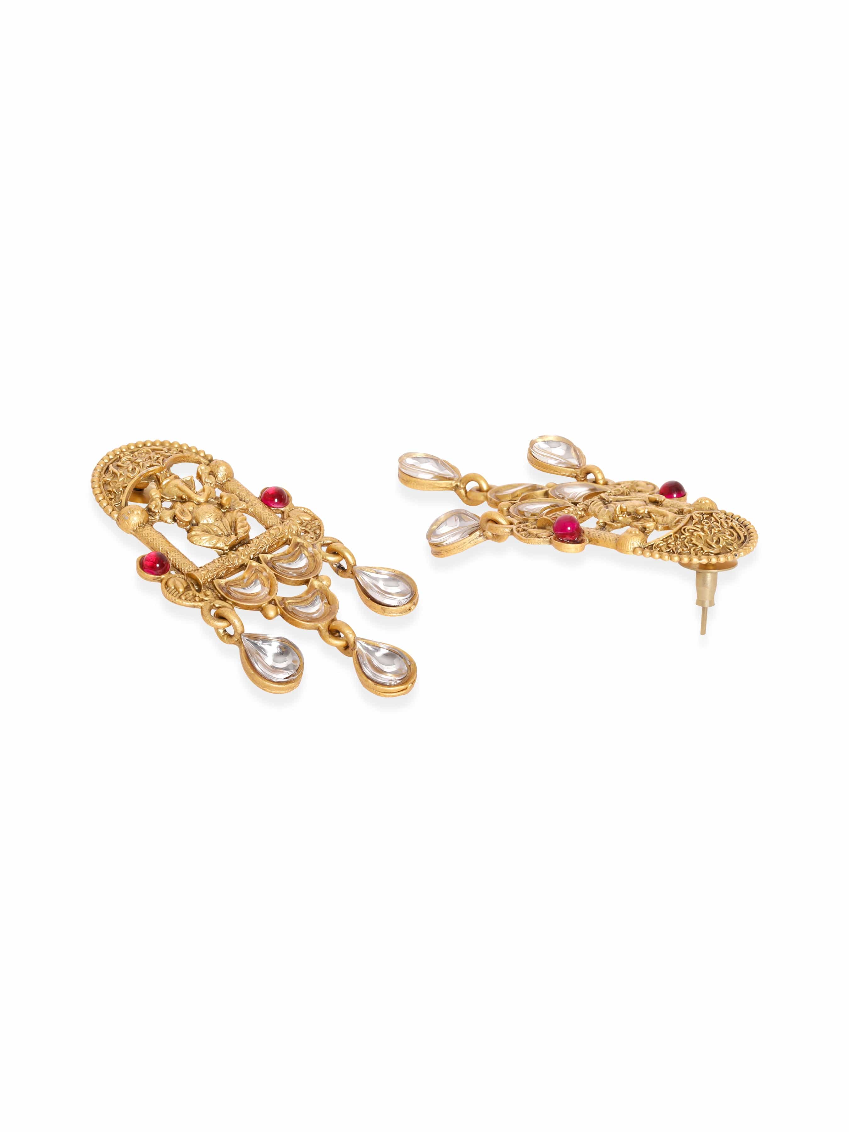 Lord Ganeha Beautiful Temple Necklace Set