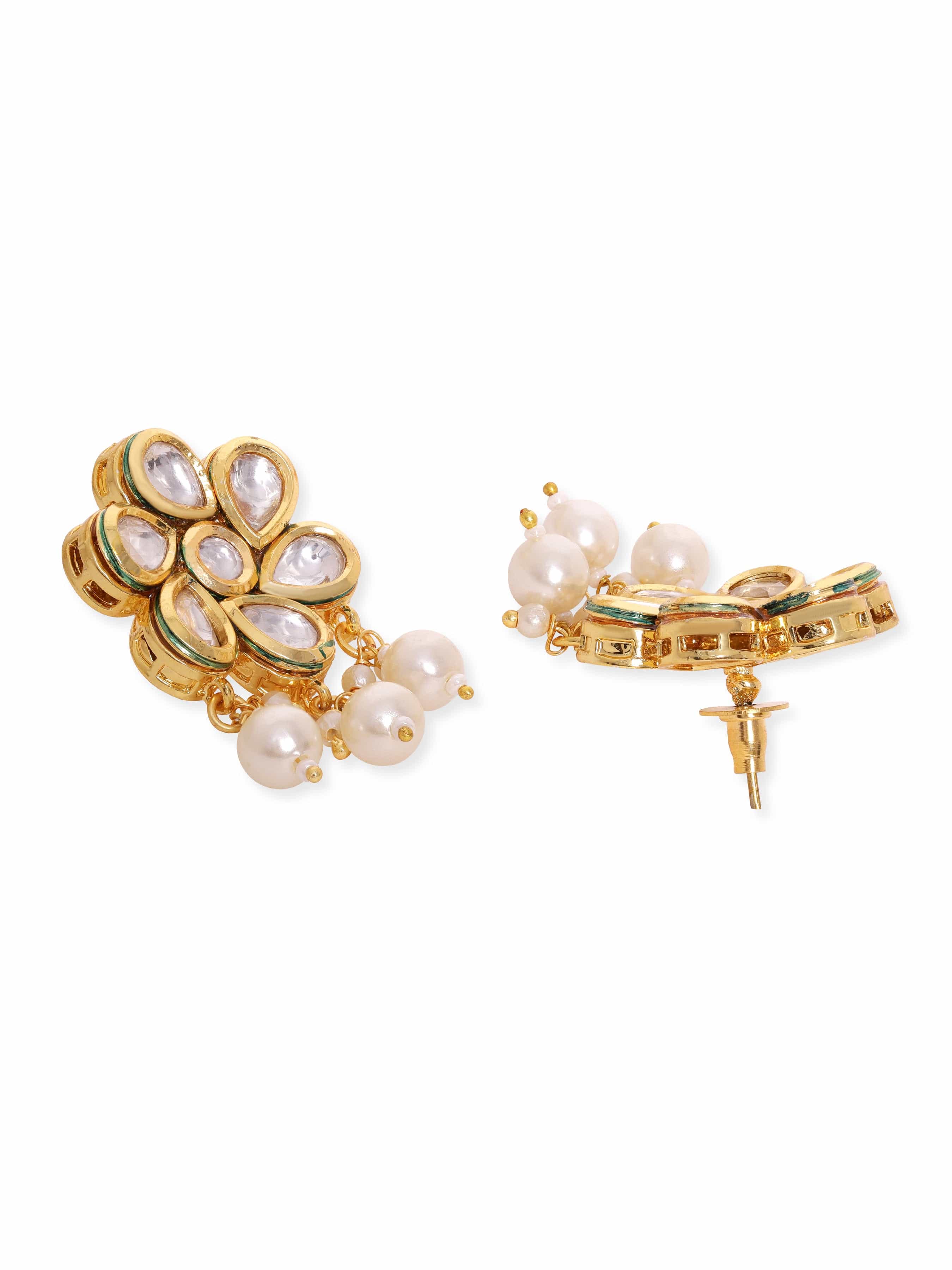 Floral Affair Kundan Necklace Set
