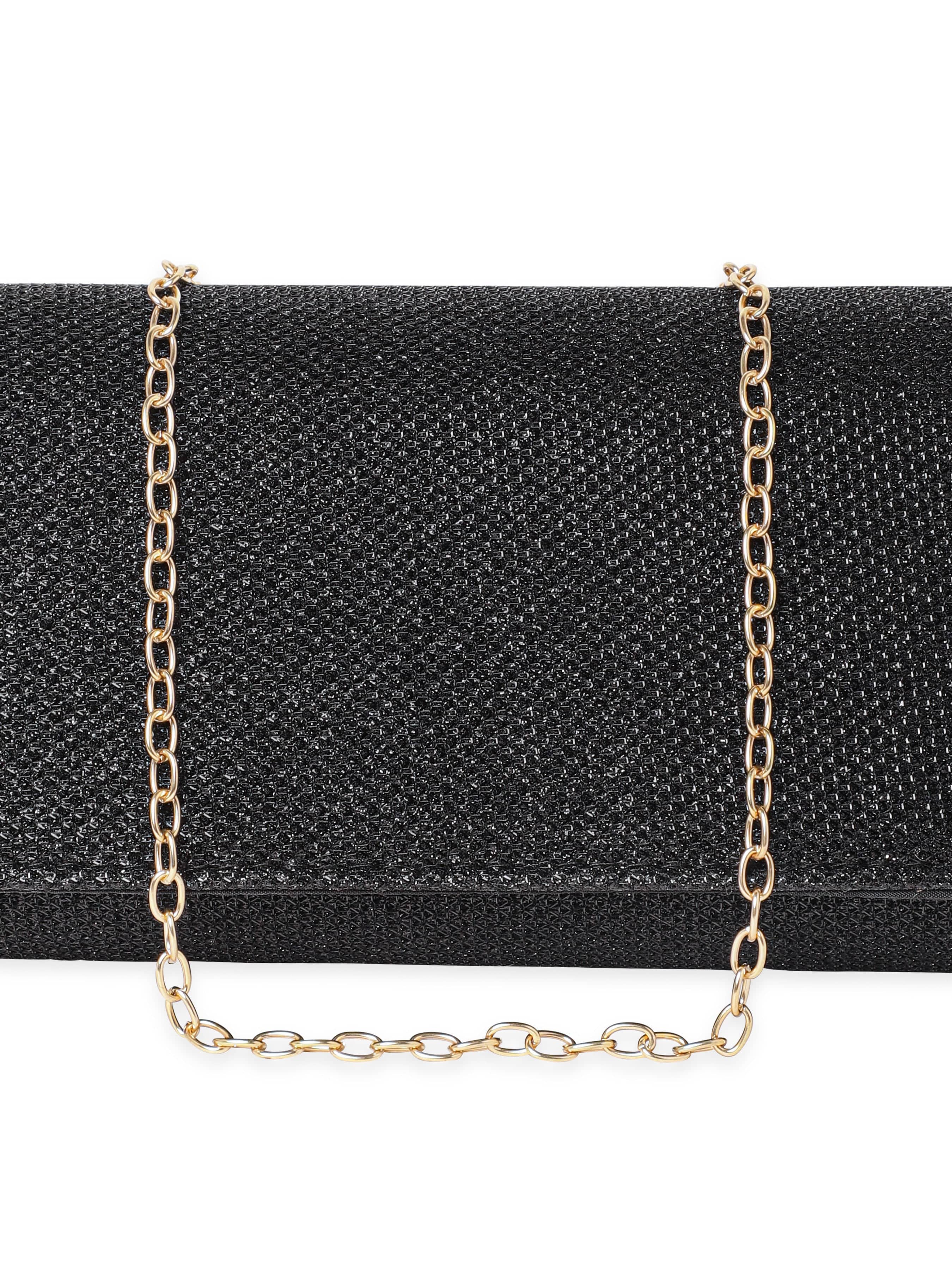 Wentra Radiant Splendor Handcrafted Shimmery Clutch