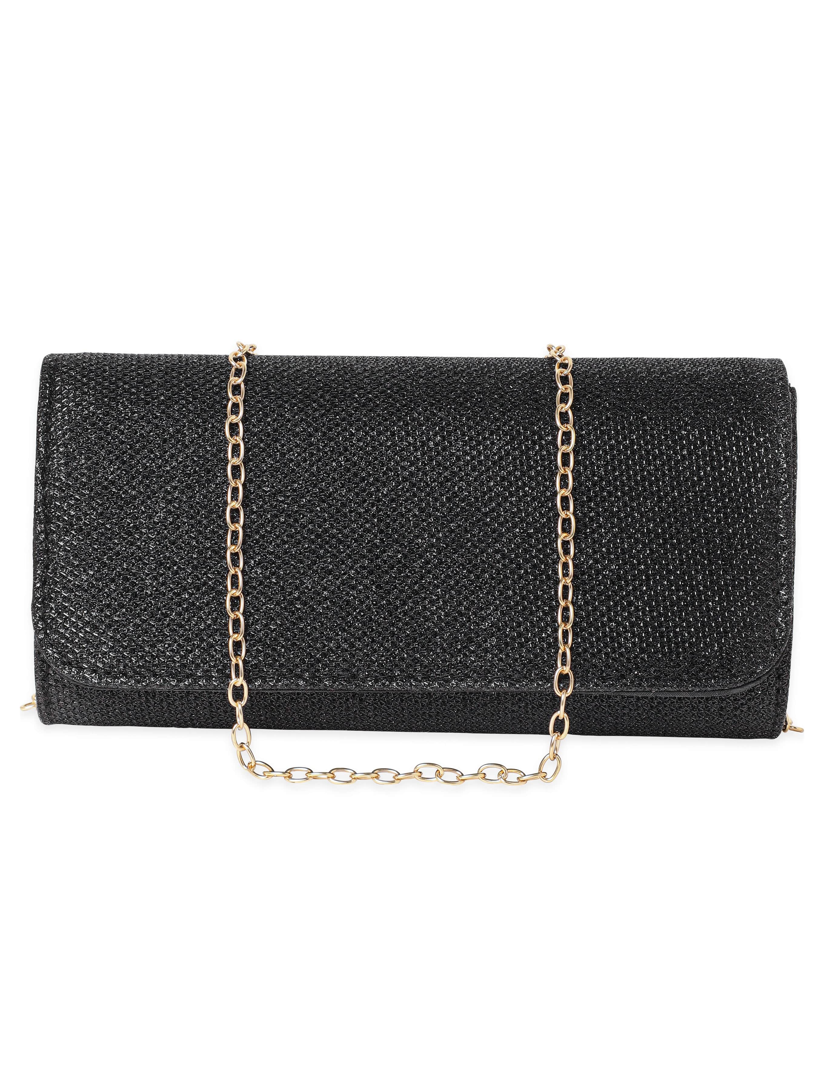 Wentra Radiant Splendor Handcrafted Shimmery Clutch