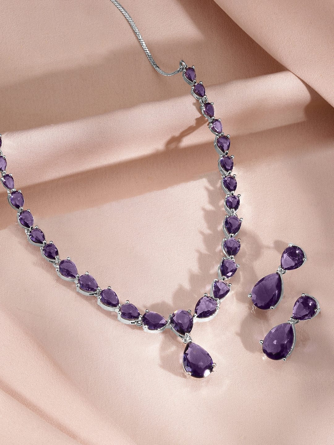 Miraculous Blue Necklace Set