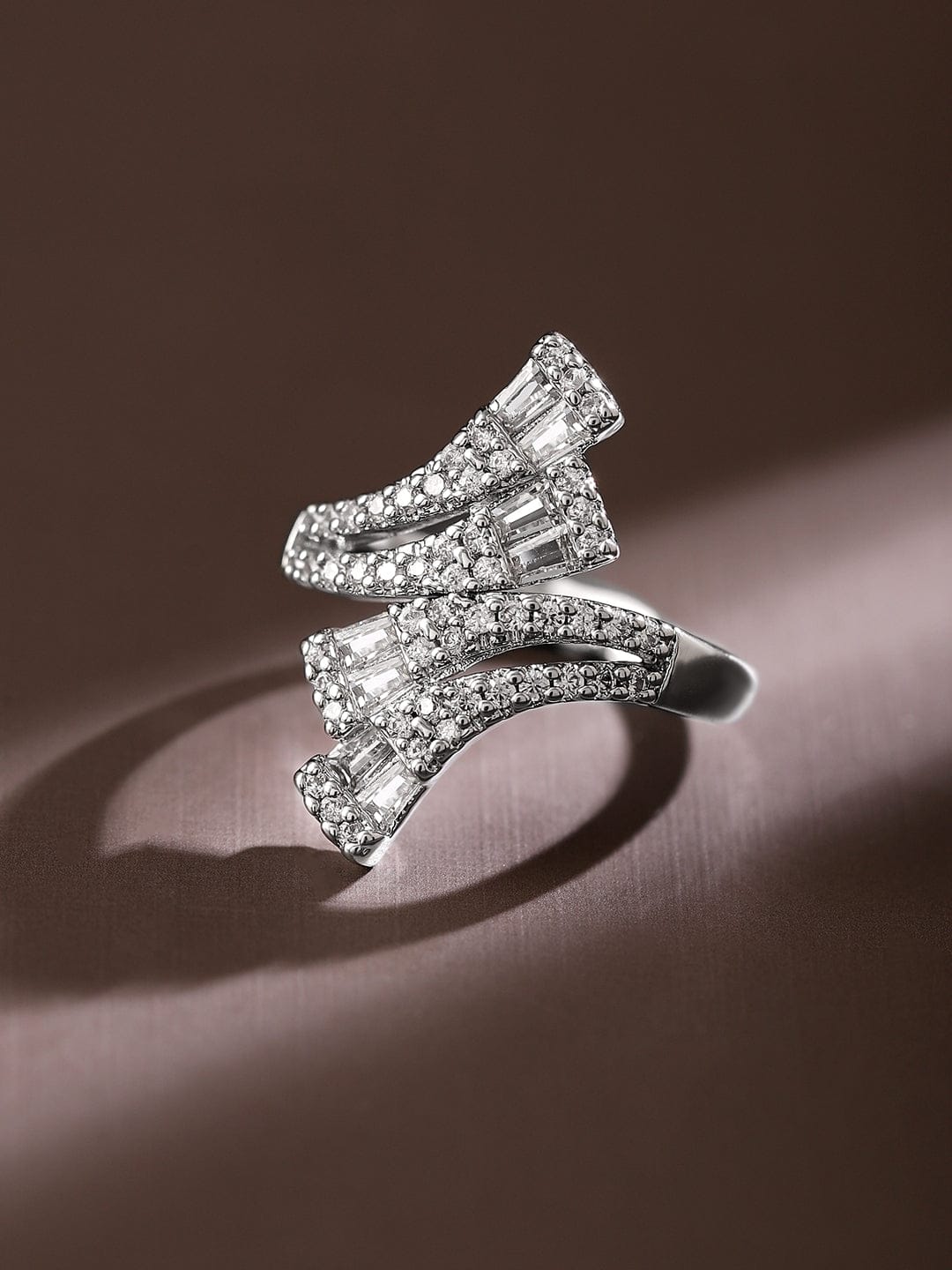 American Diamond Zirconia Stylish Ring